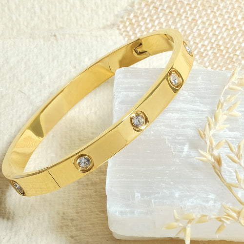 Studded Bangle + Gift Box