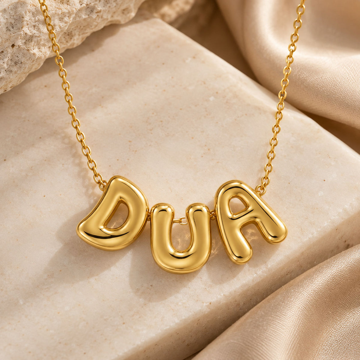 DIY Bubble Name Necklace | Anti-Tarnish