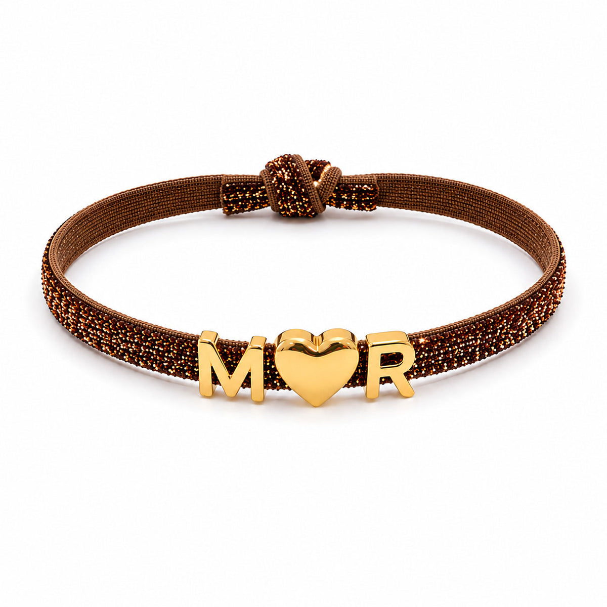 DIY Glitter Glam Bands Initials | Anti-Tarnish