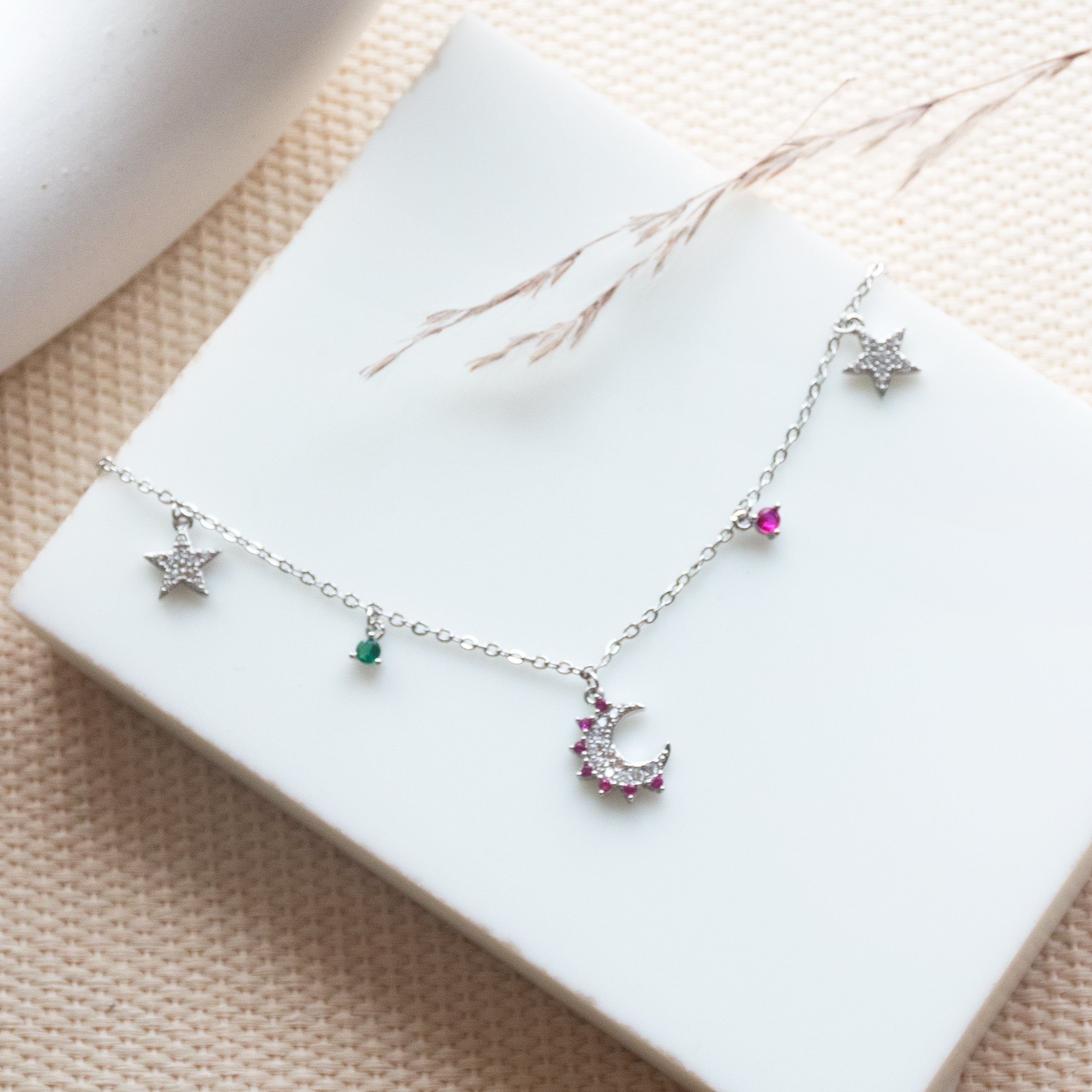 Ethereal Emerald Medley Choker