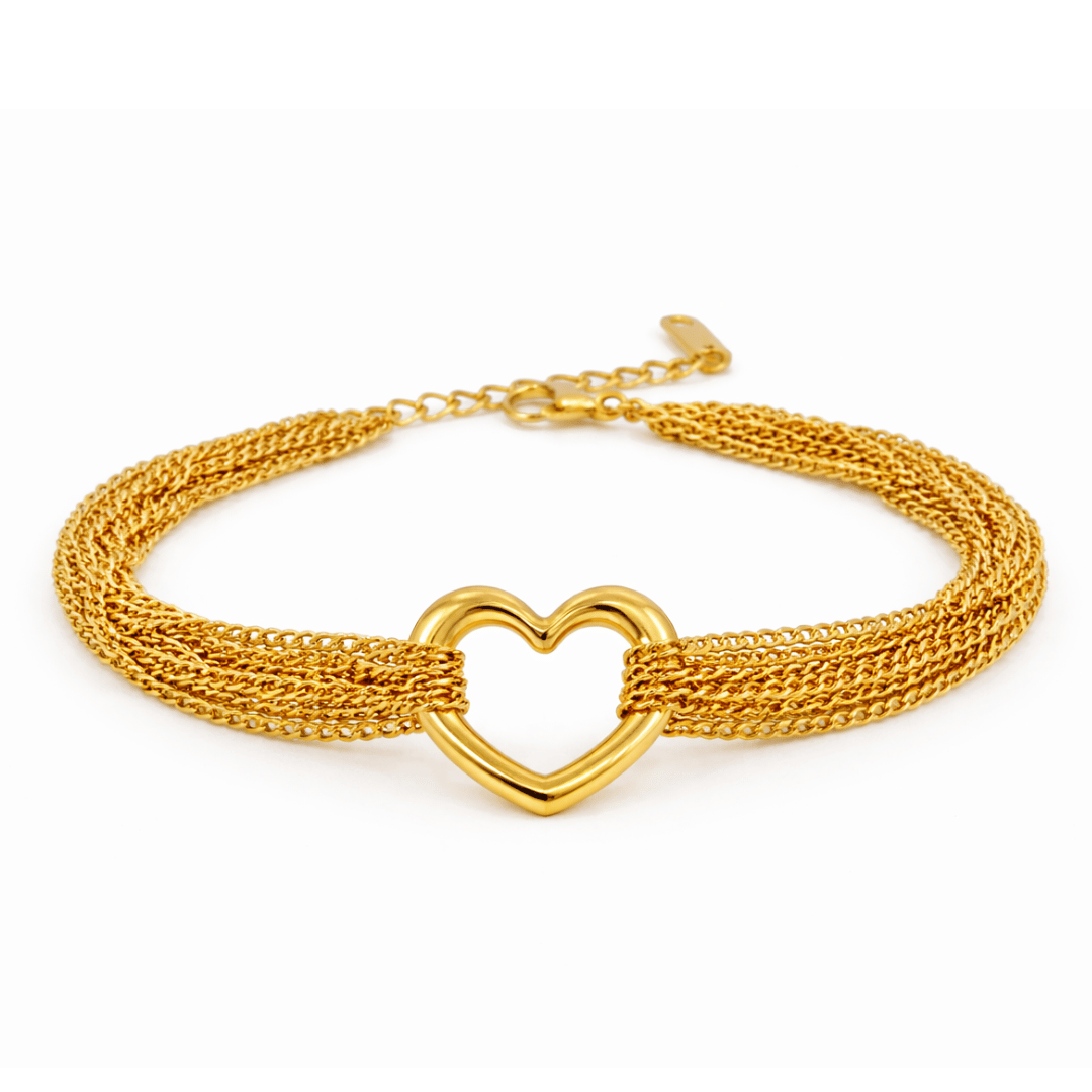 Woven Heart Bracelet