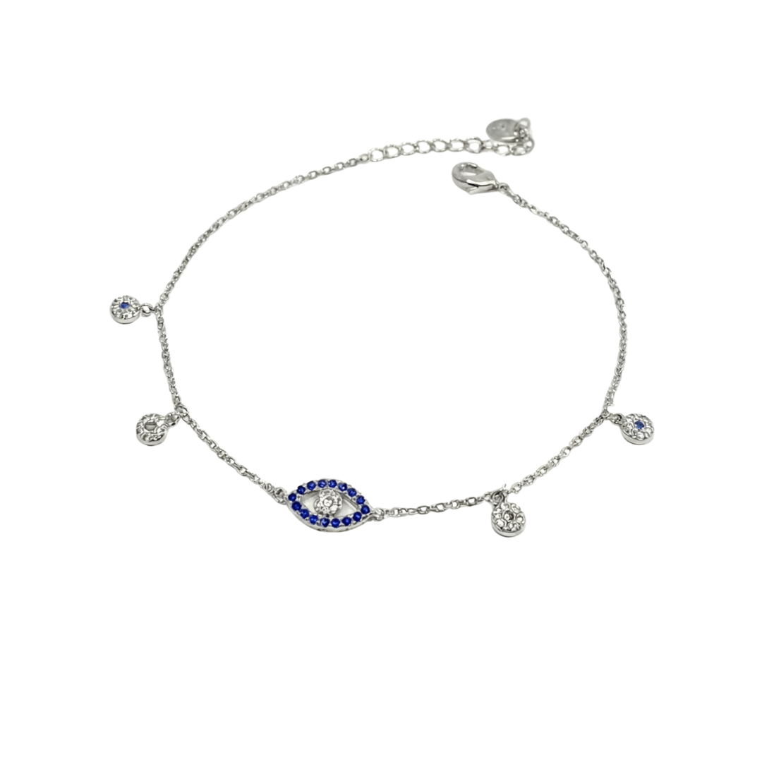Sapphire Evil Eye Bracelet
