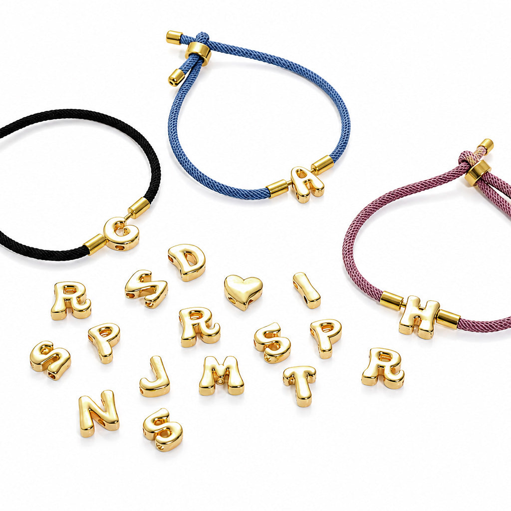 DIY Initail Bracelets | Anti-Tarnish