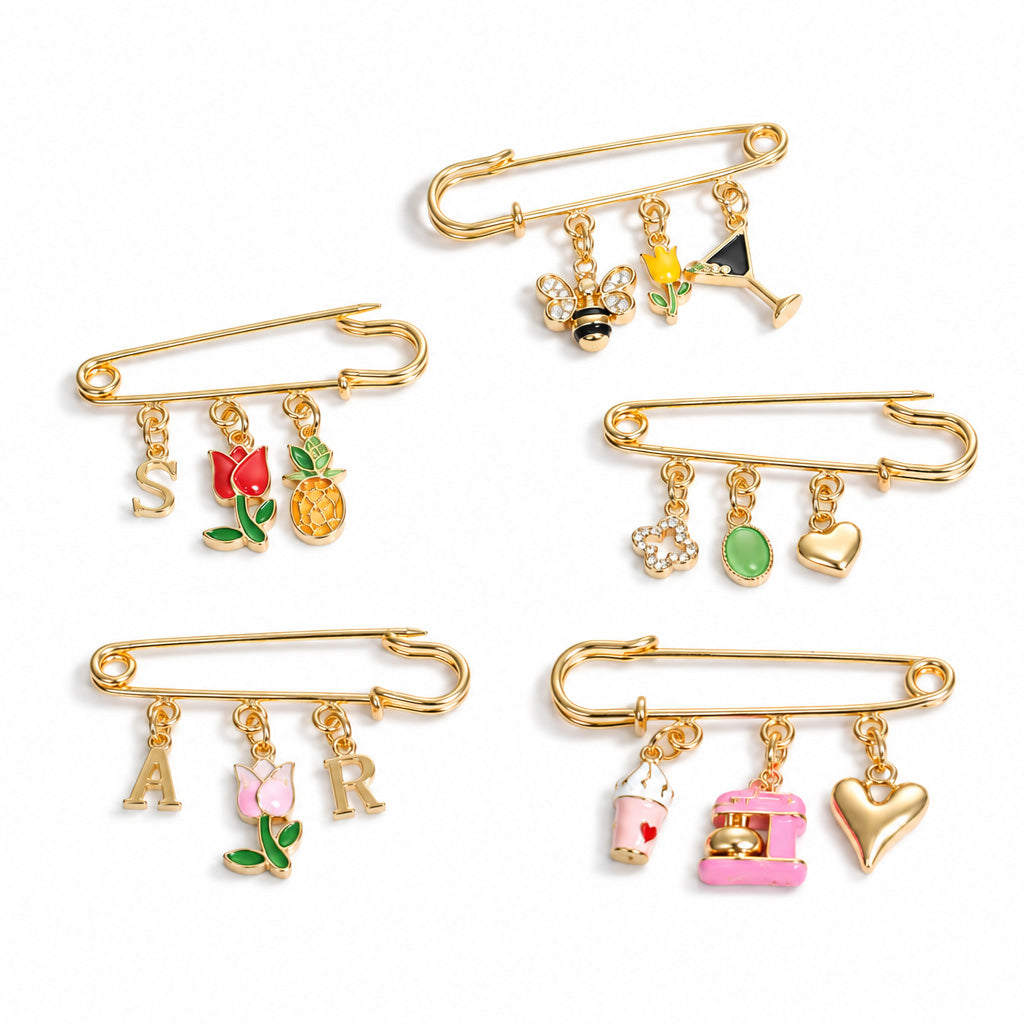 DIY Safety Pin Broach | Anti-Tarnish