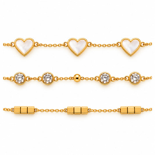 Heart Bliss Bracelet Stack