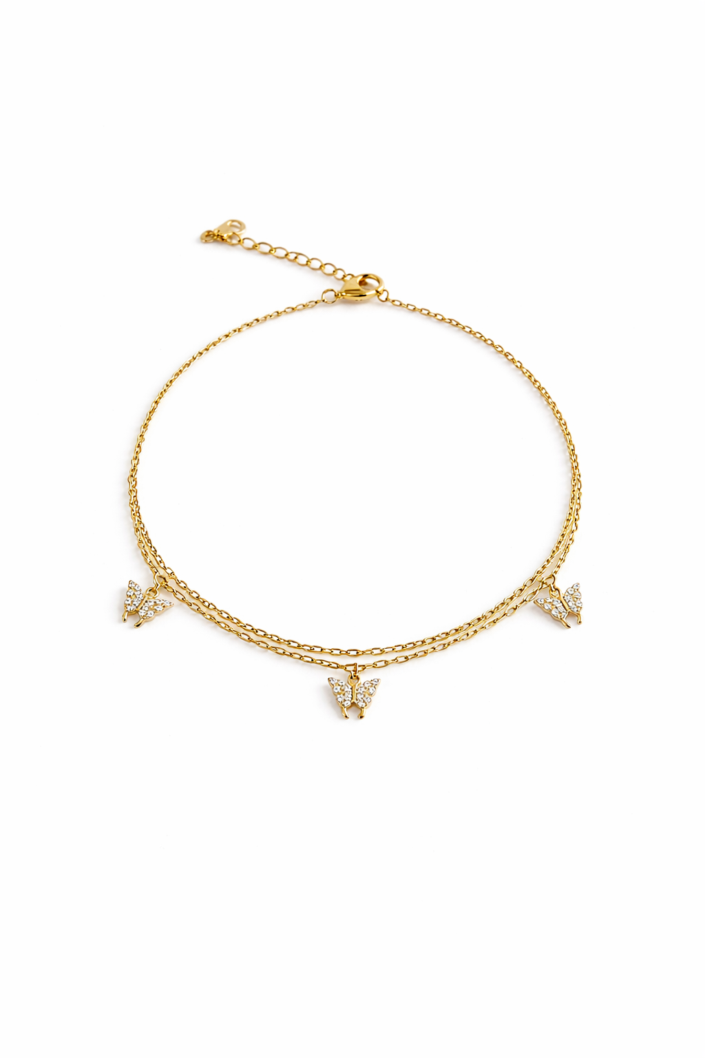 Enchanted Butterfly Anklet