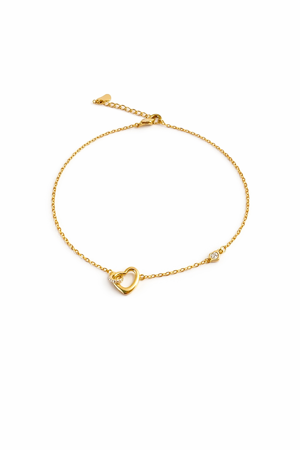 Dainty Heart Anklet