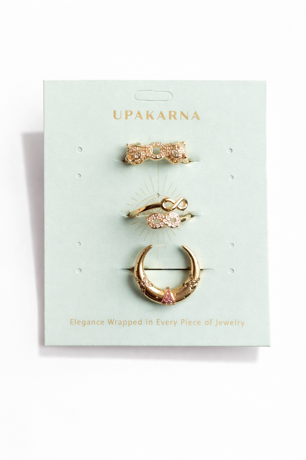 Golden Muse Ring Stack