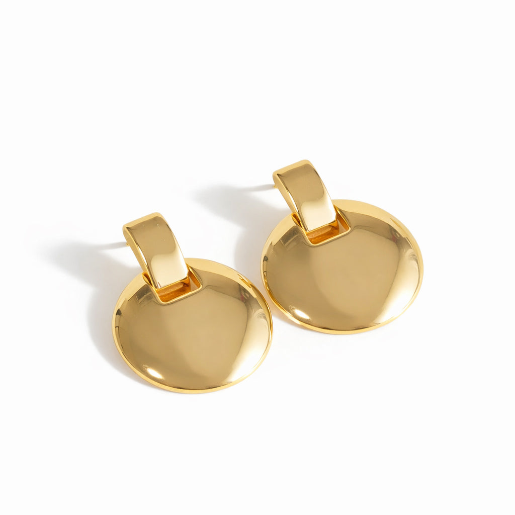 Classic Disc Earrings