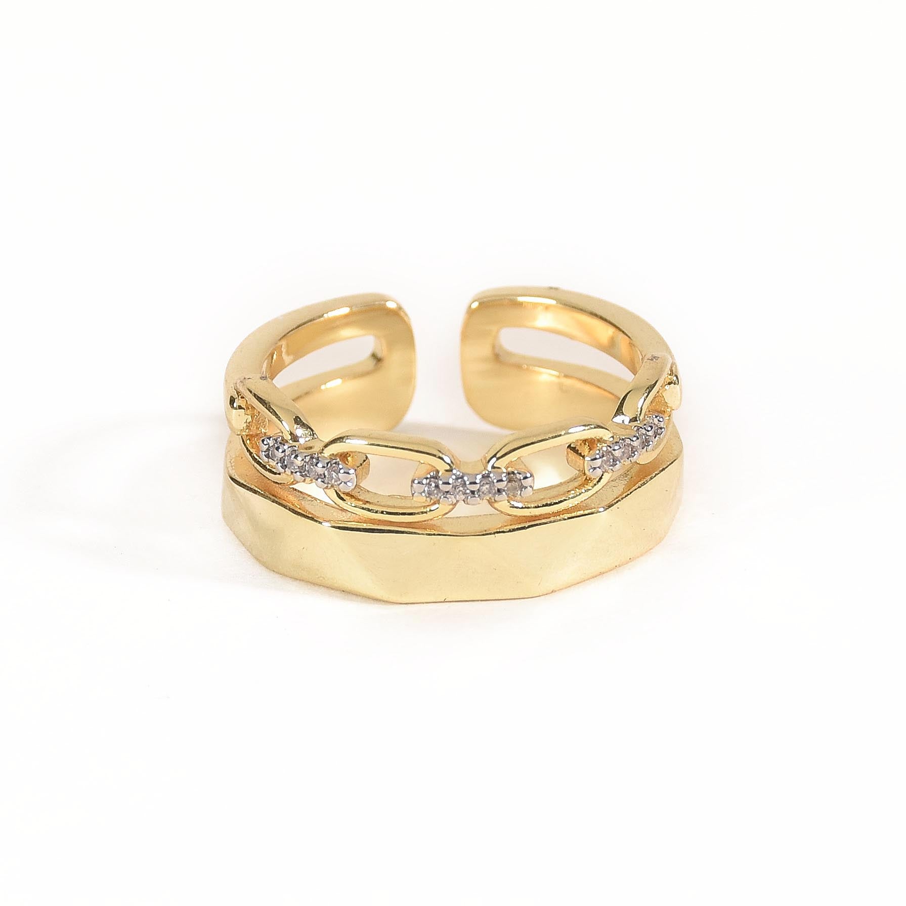Dual Embrace Ring