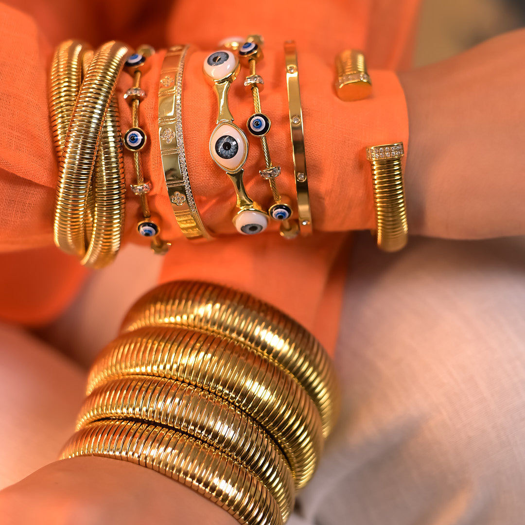 Chunky Thick Single Bangle