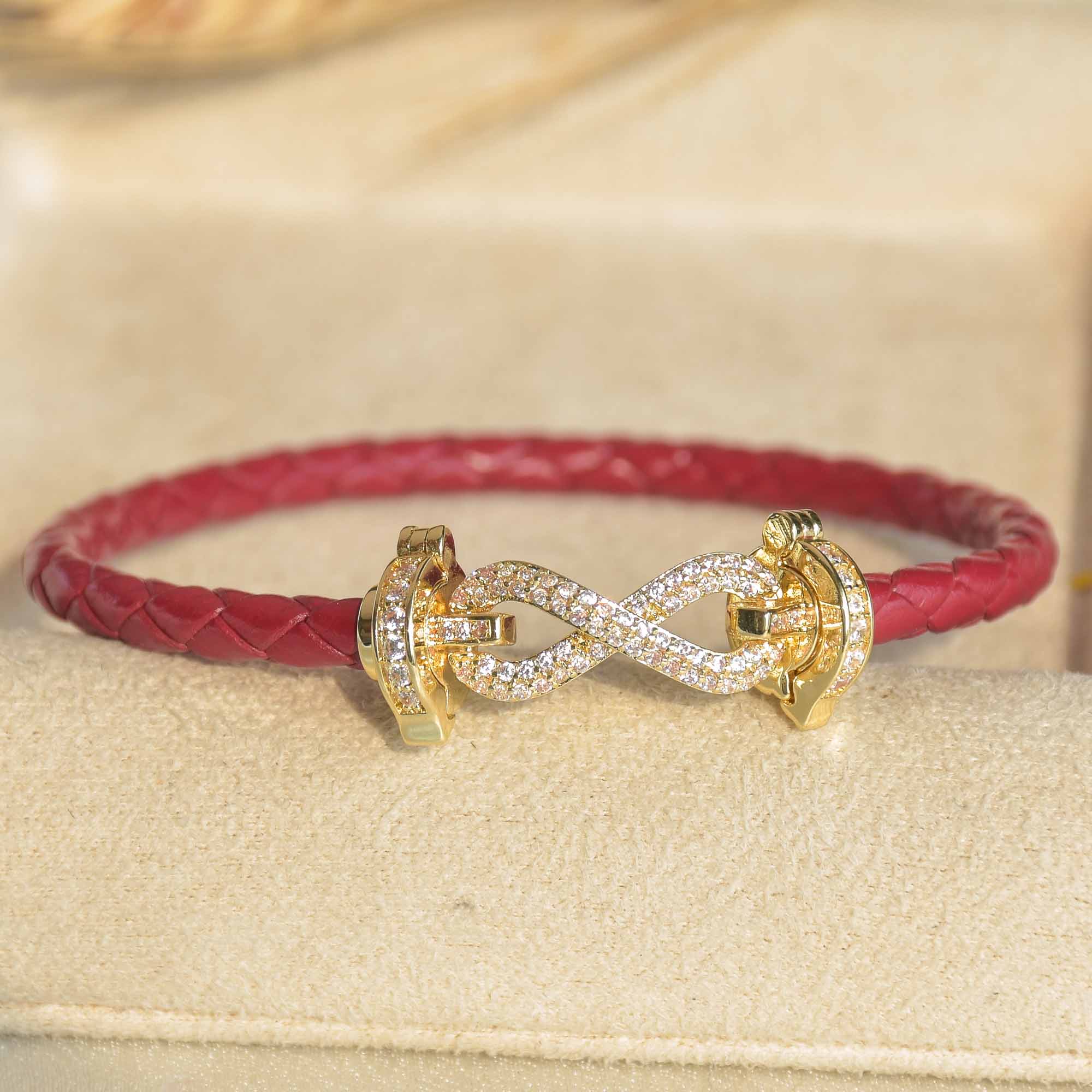 Braided Infinity Bracelet