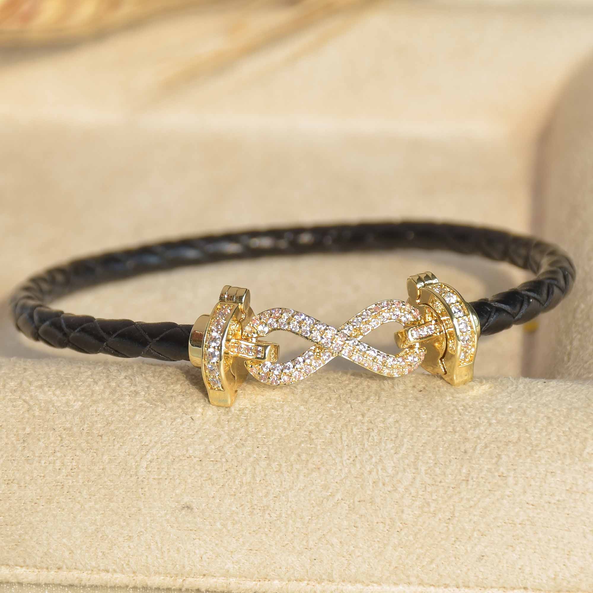 Braided Infinity Bracelet