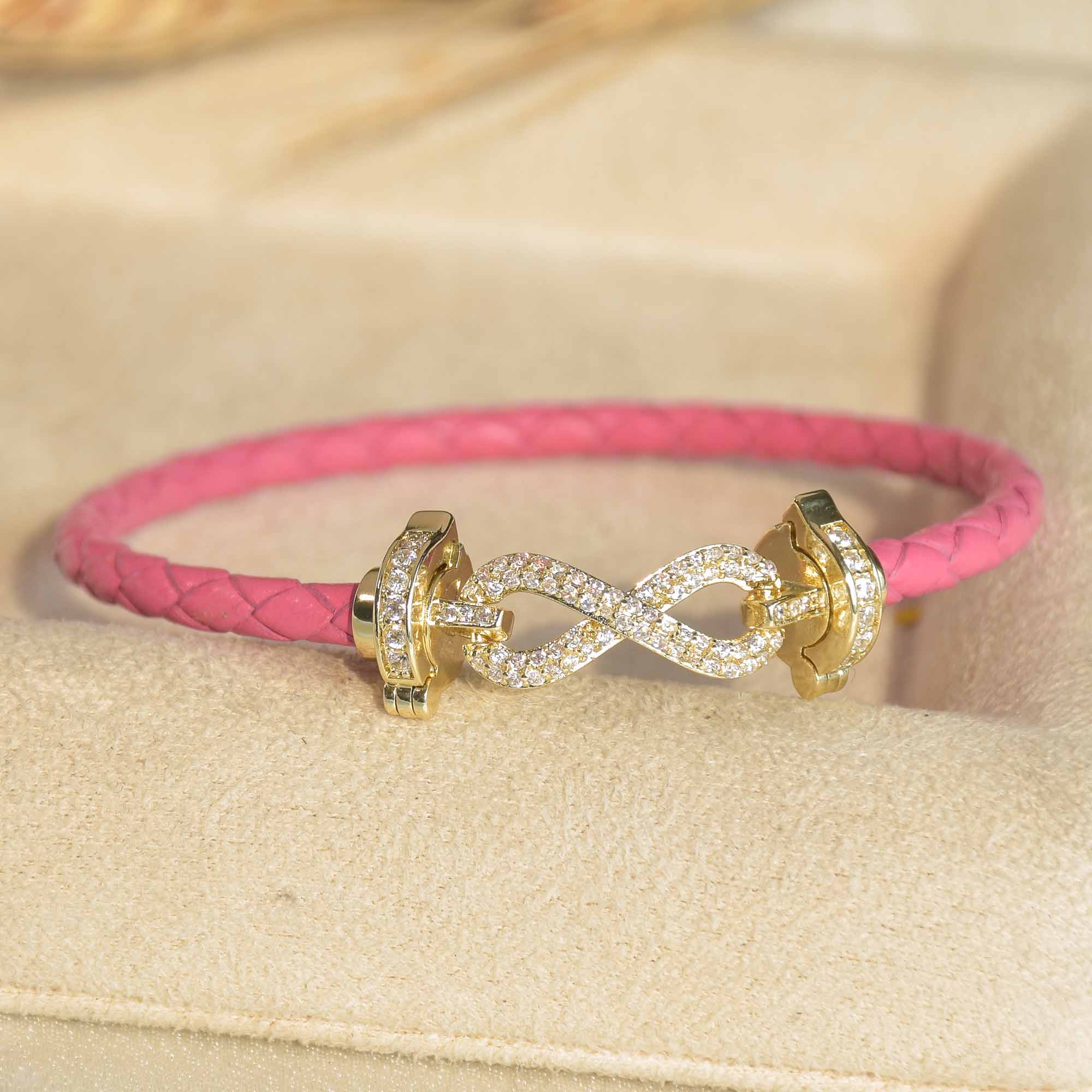 Braided Infinity Bracelet