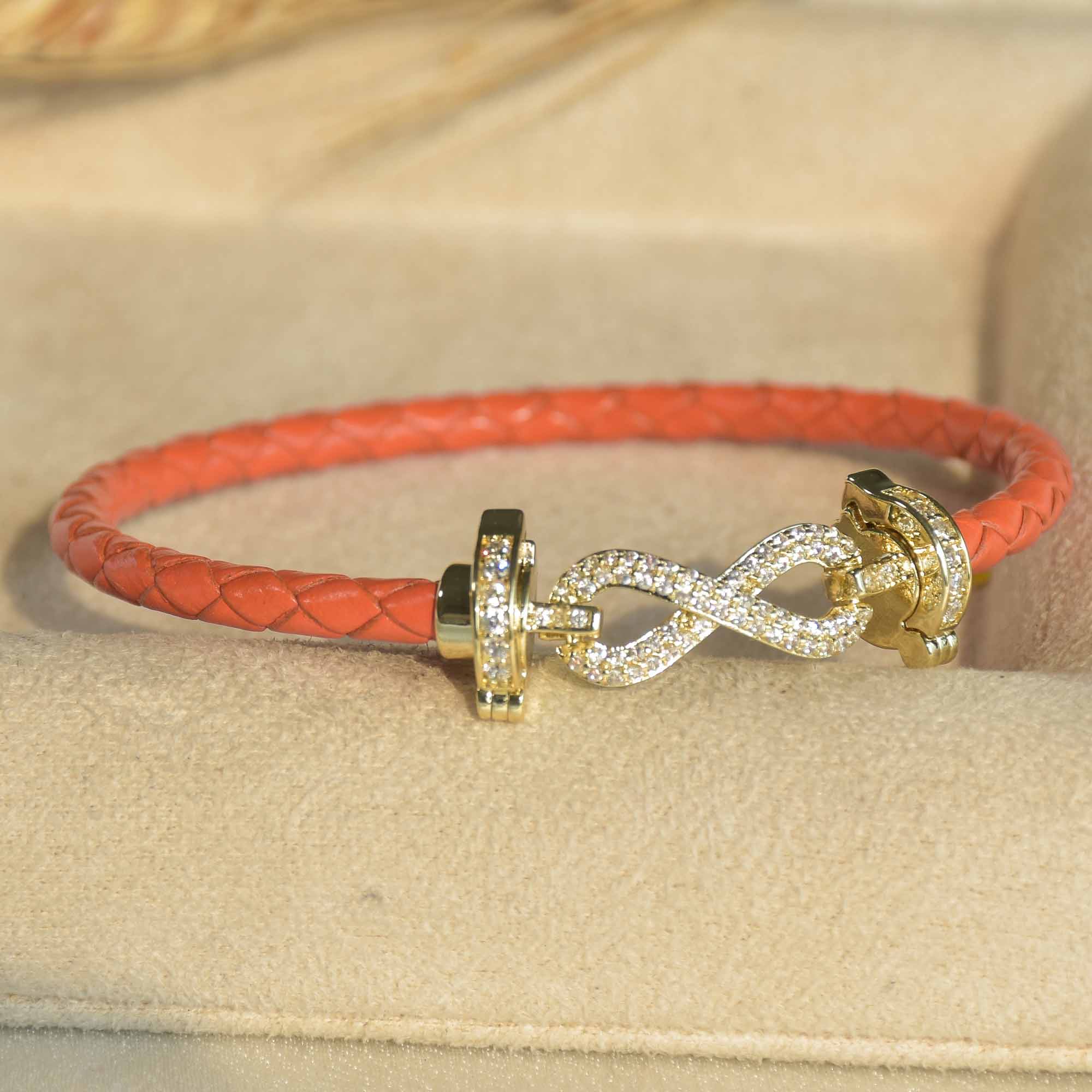 Braided Infinity Bracelet