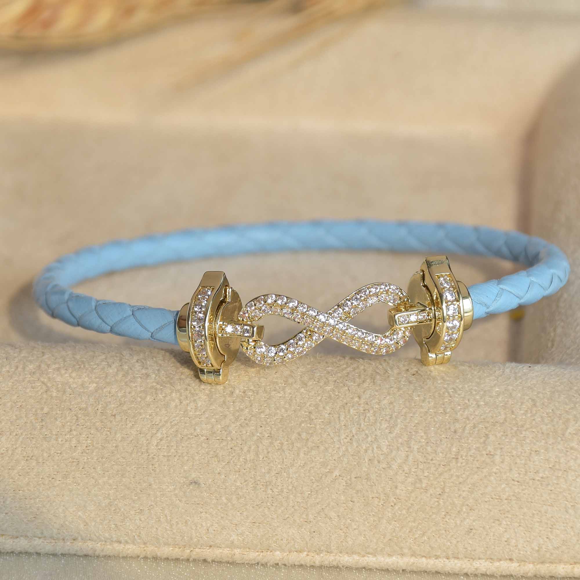 Braided Infinity Bracelet