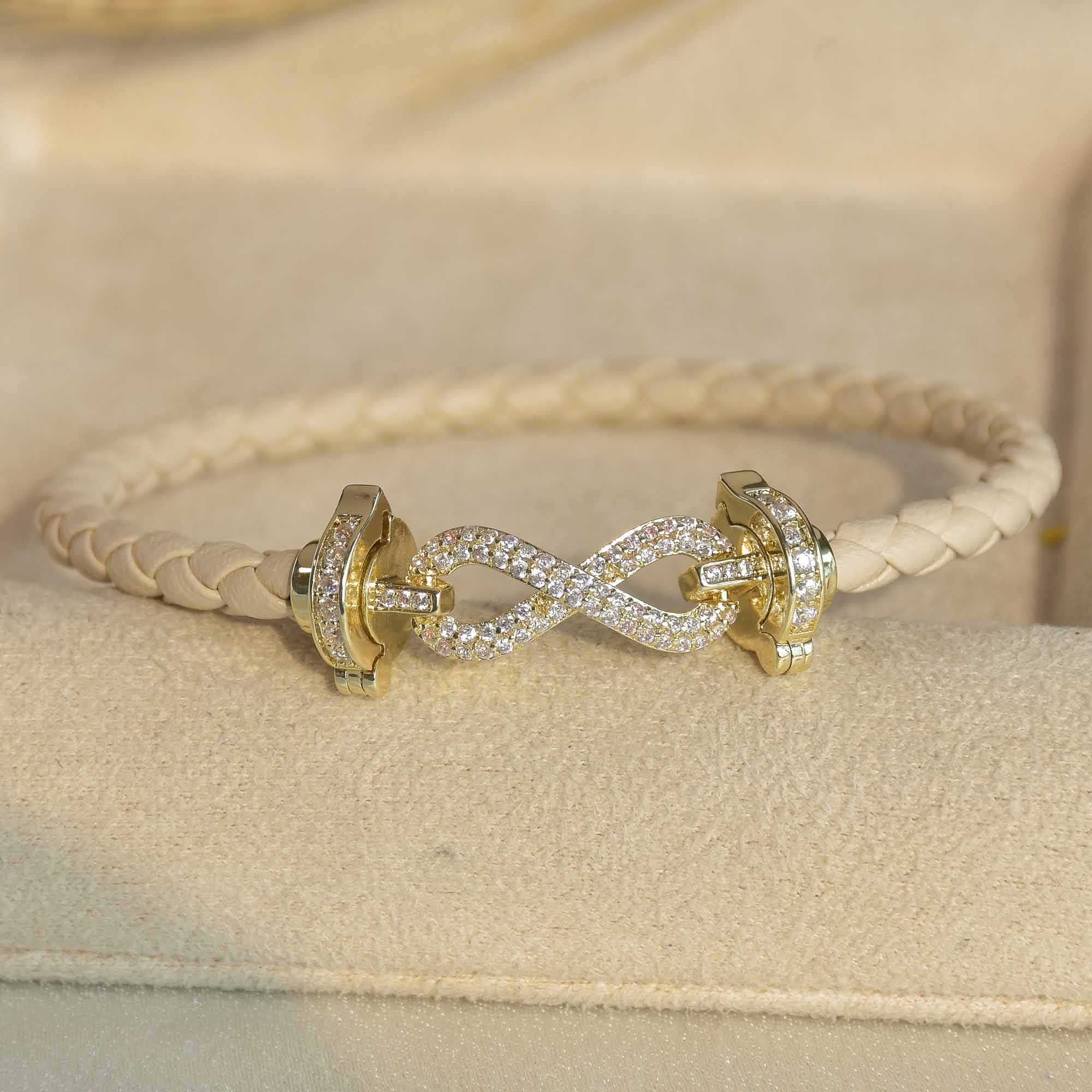 Braided Infinity Bracelet