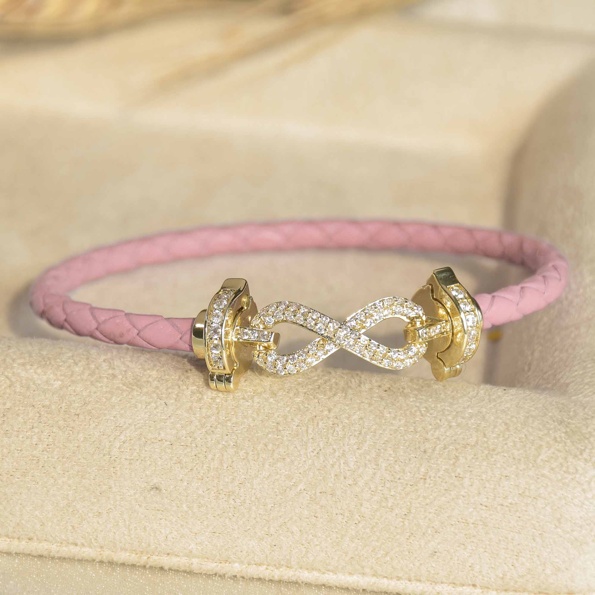 Braided Infinity Bracelet