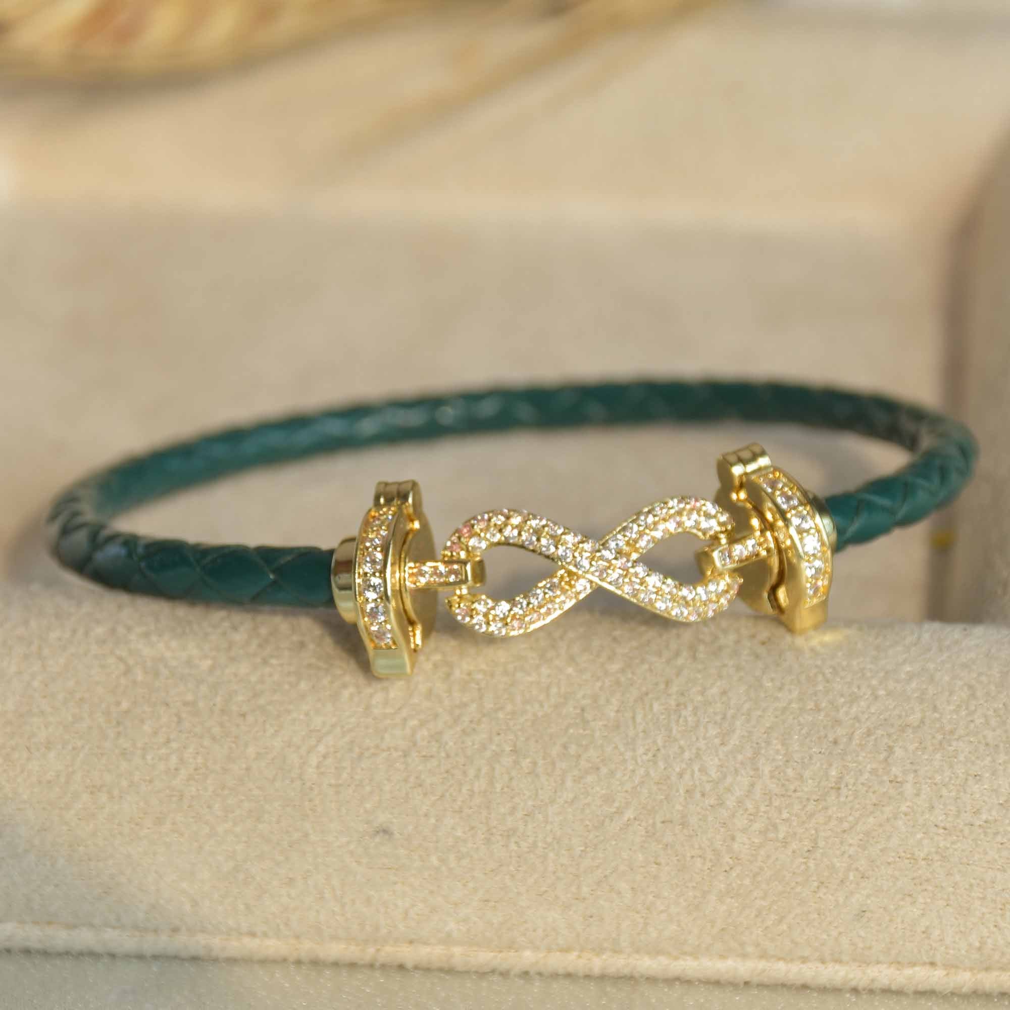 Braided Infinity Bracelet