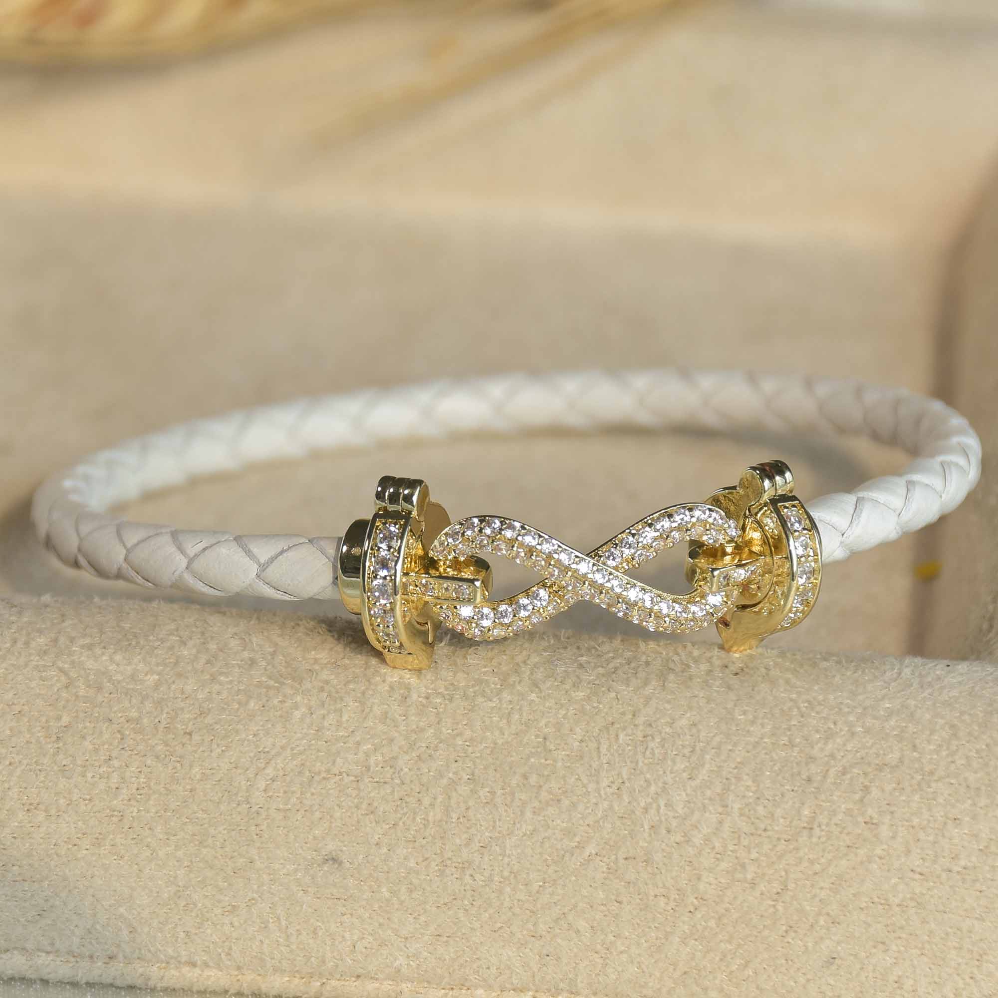 Braided Infinity Bracelet