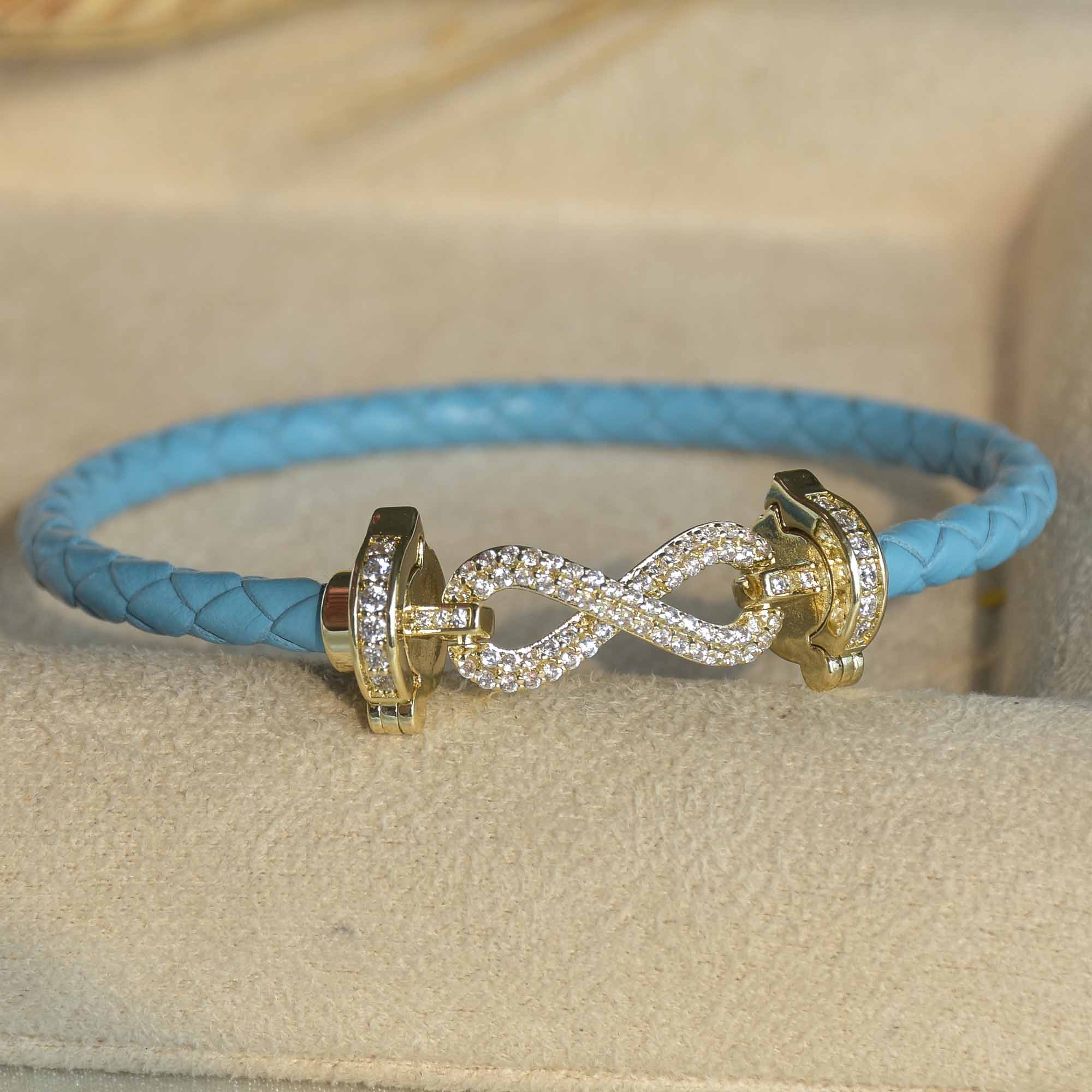 Braided Infinity Bracelet