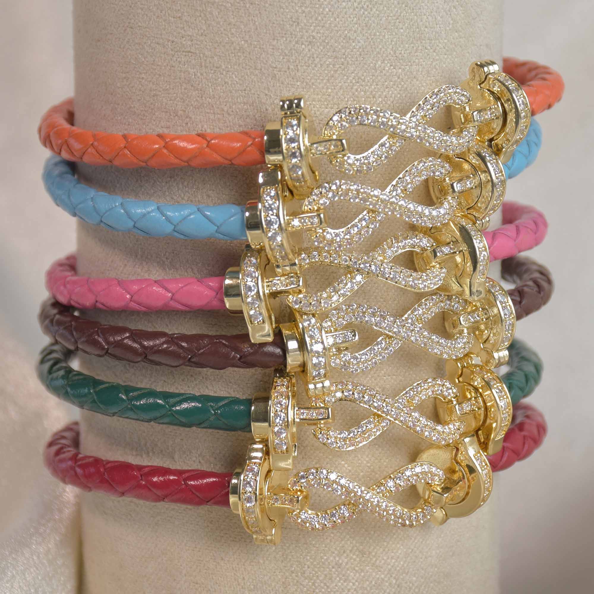 Braided Infinity Bracelet