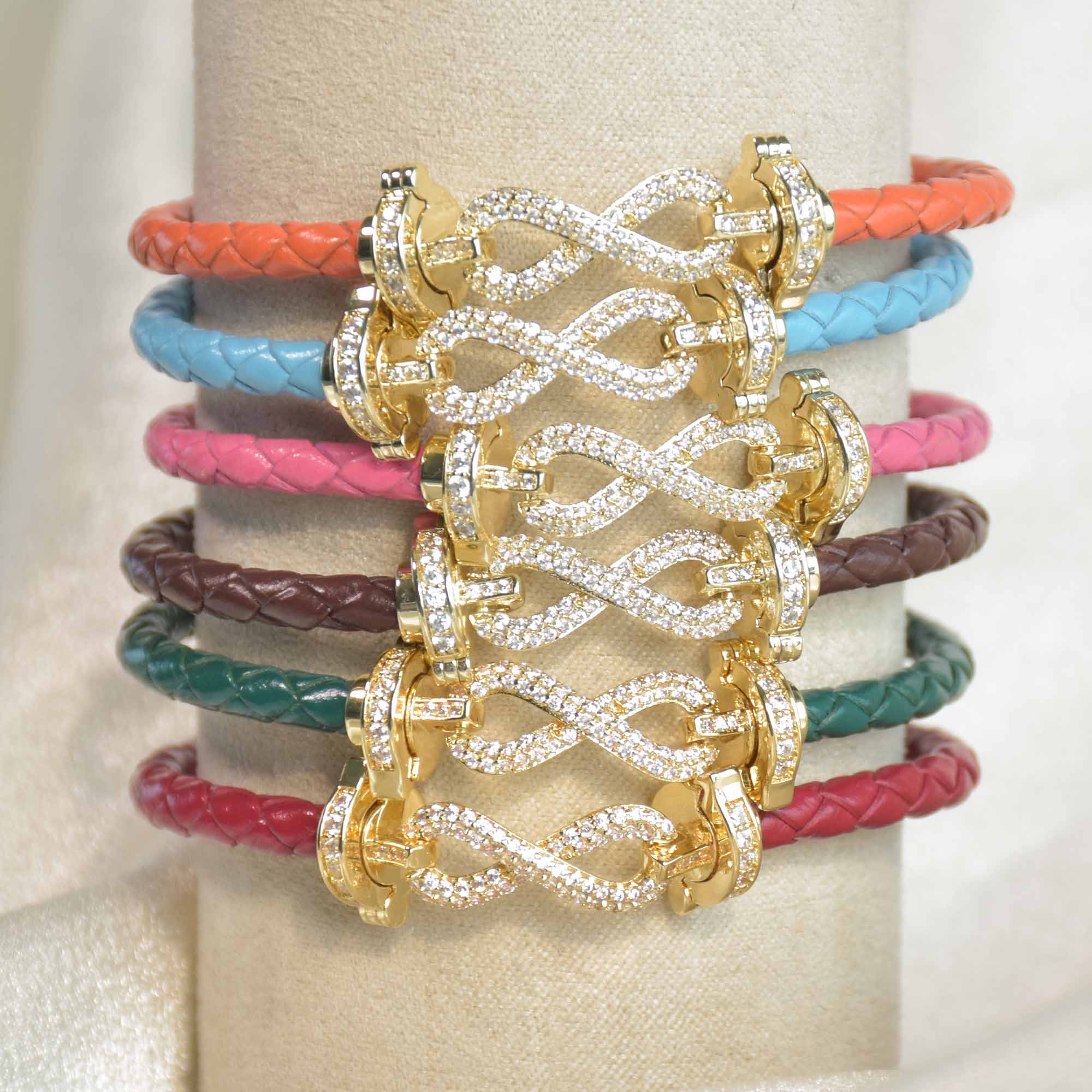 Braided Infinity Bracelet