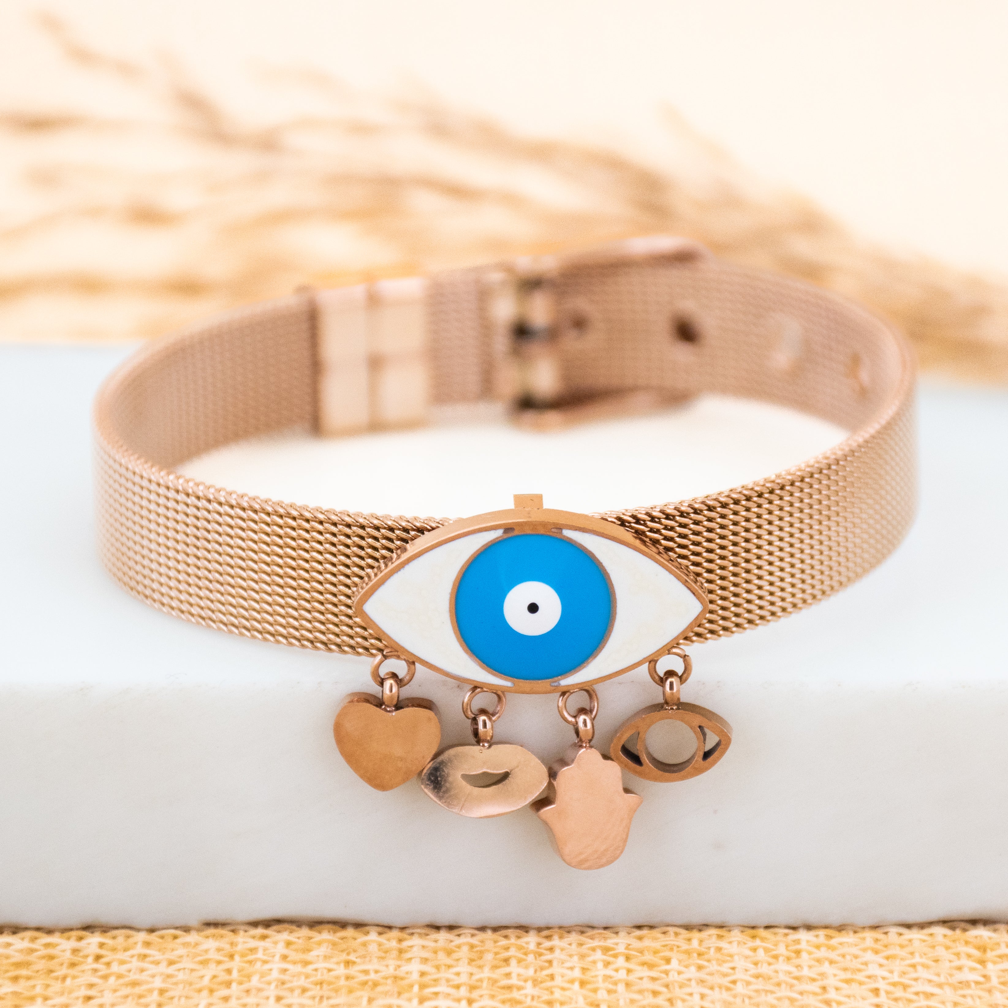 Eye Evil Charm Watch Belt