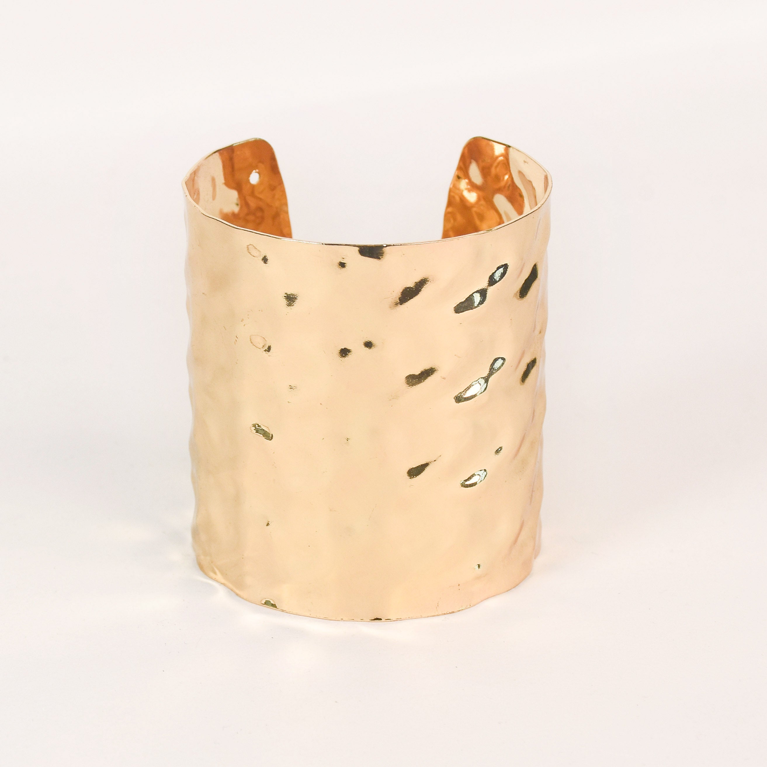 Textured Statement Cuff Bangle