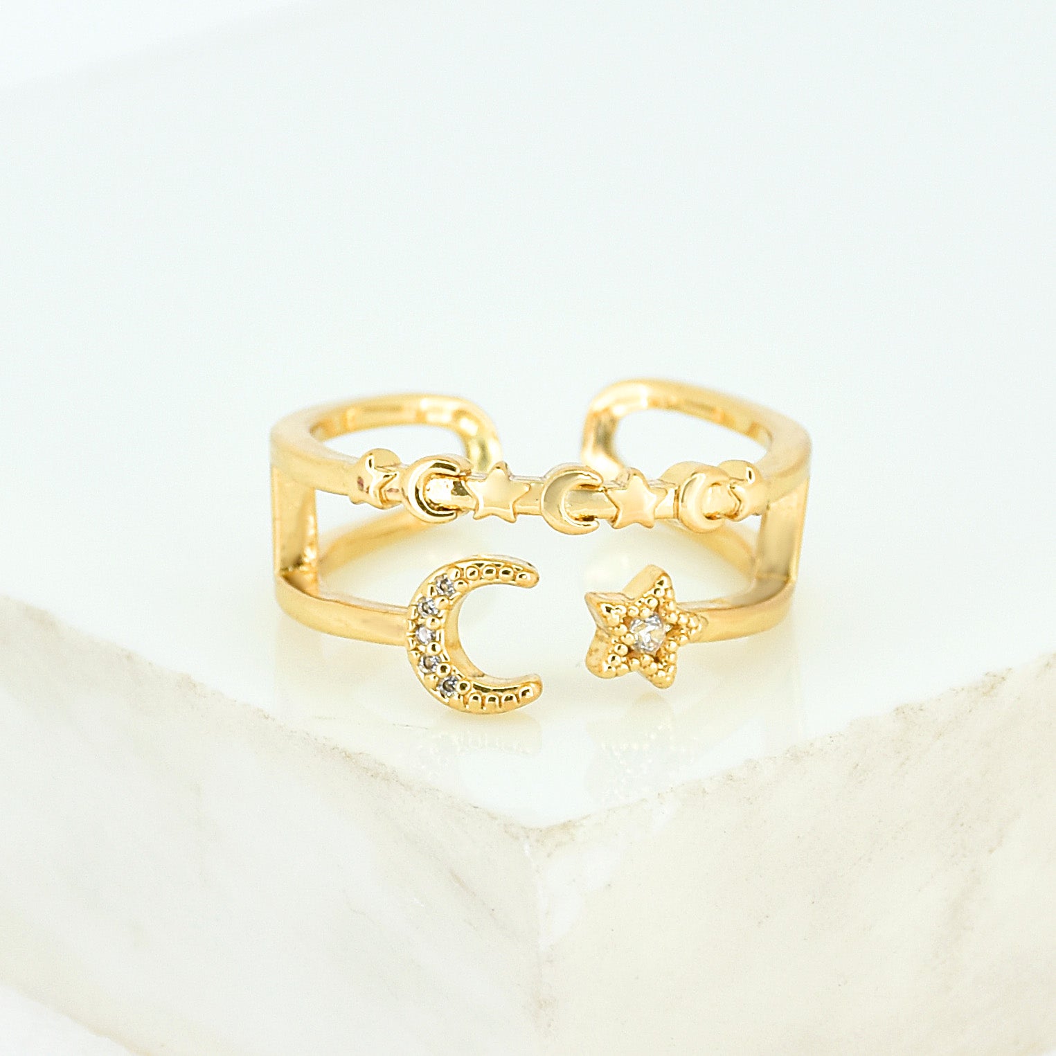 Starlight Embrace Ring