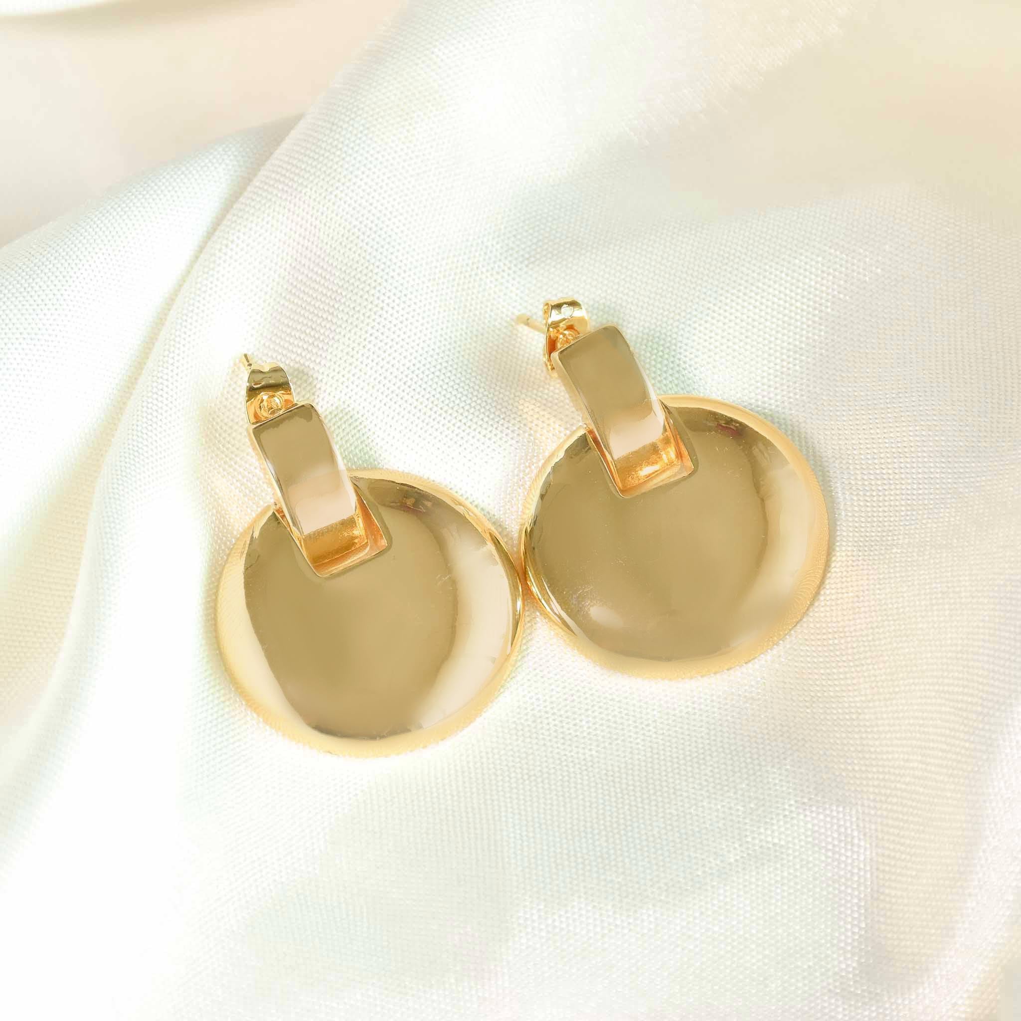 Classic Disc Earrings