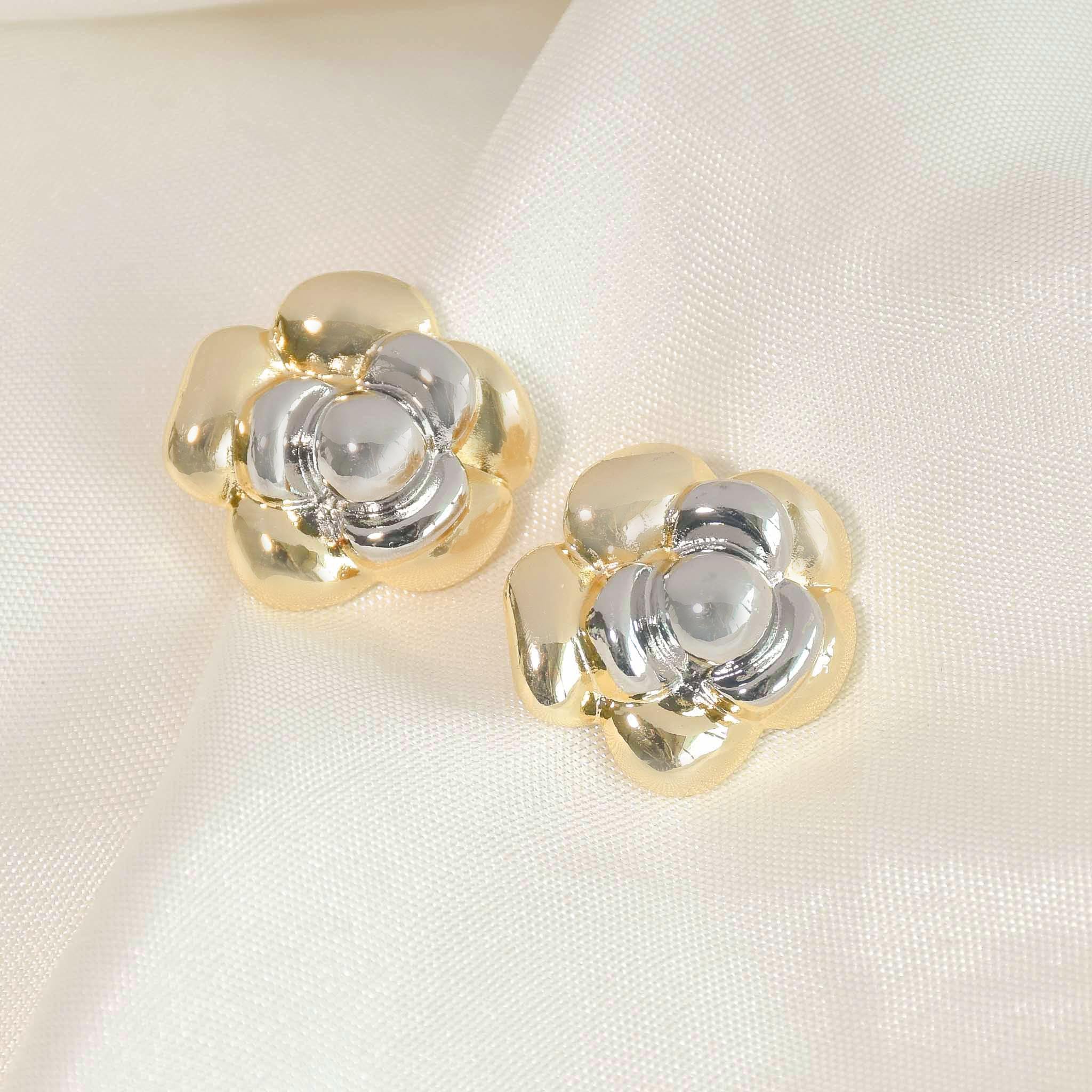 Dual Bloom Earrings