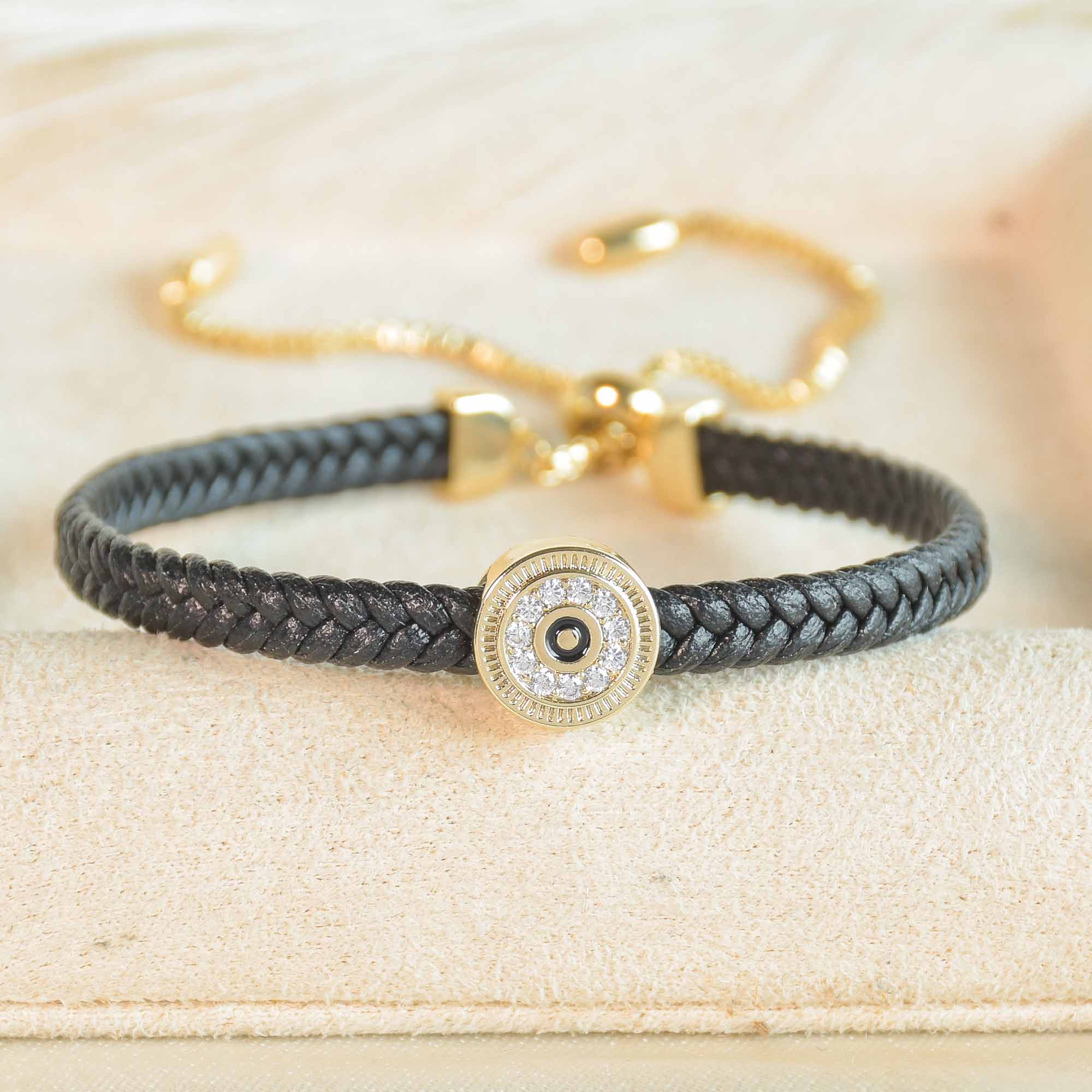 Braided Evil Eye Bracelet