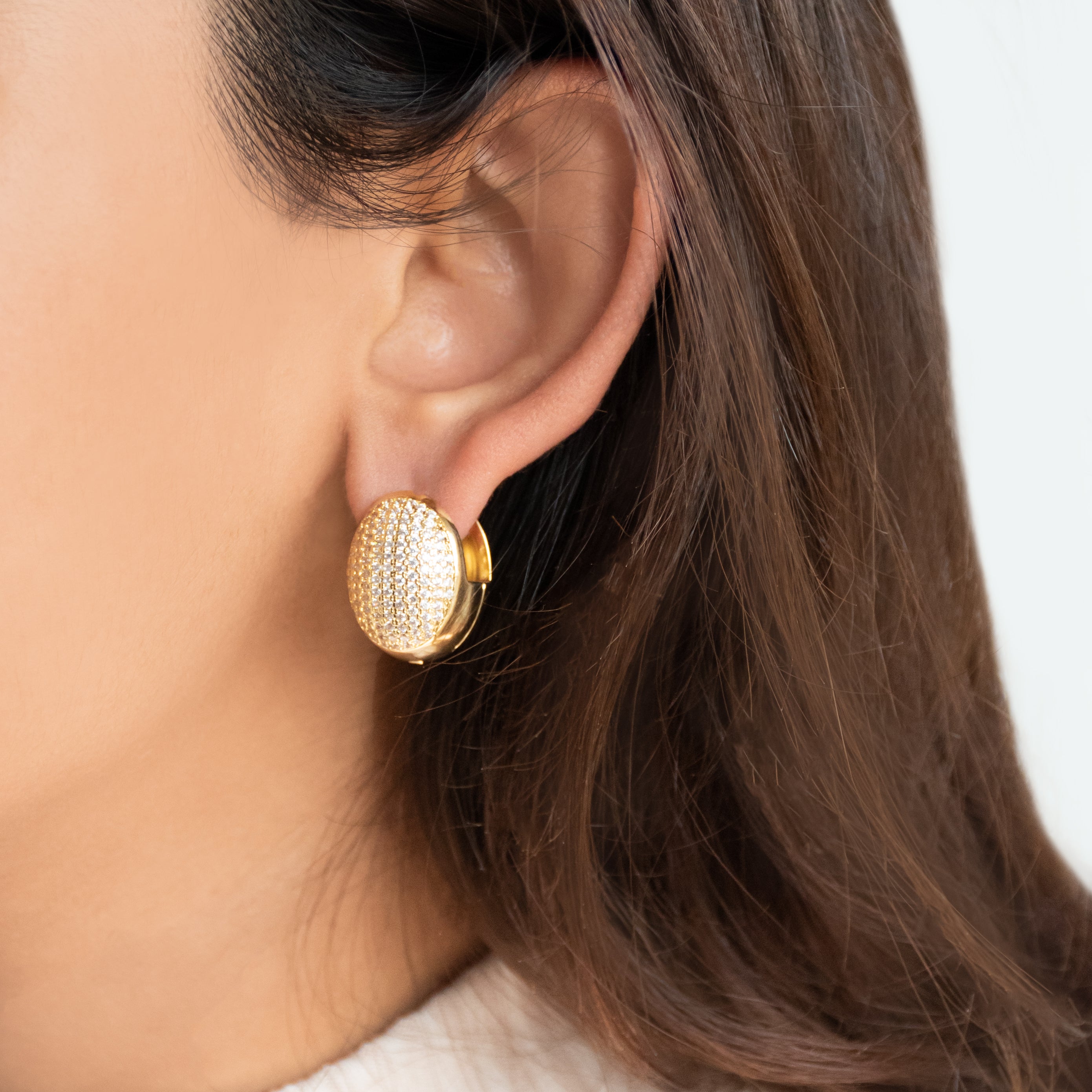 Soho Oval Hoop Earrings