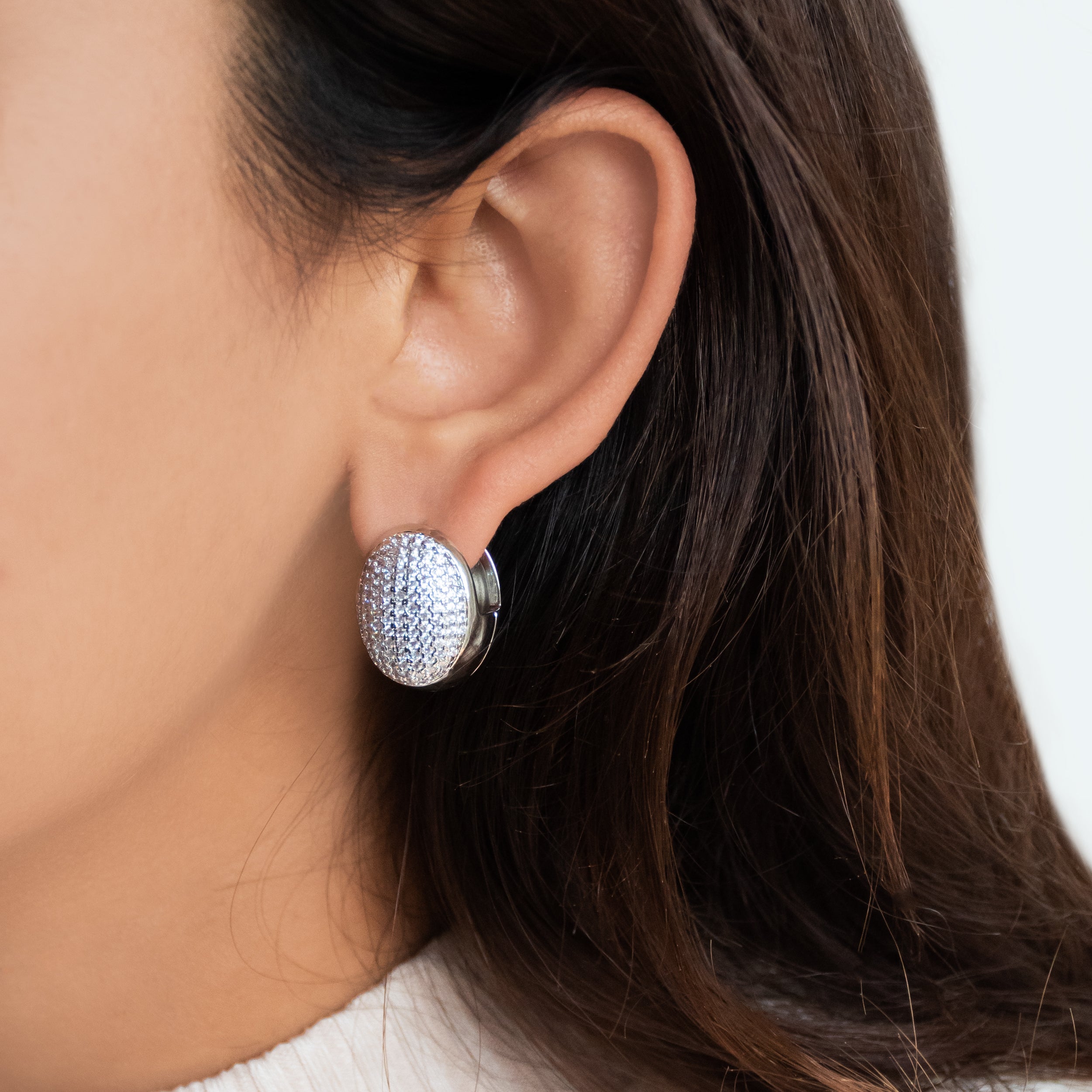 Soho Oval Hoop Earrings