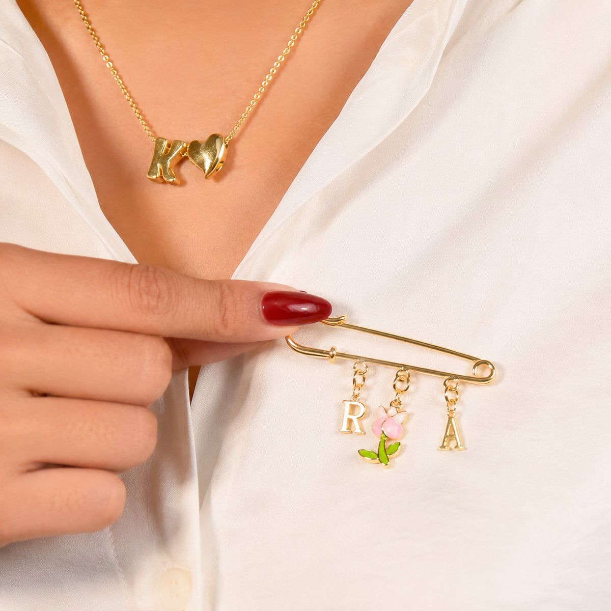 DIY Safety Pin Broach | Anti-Tarnish