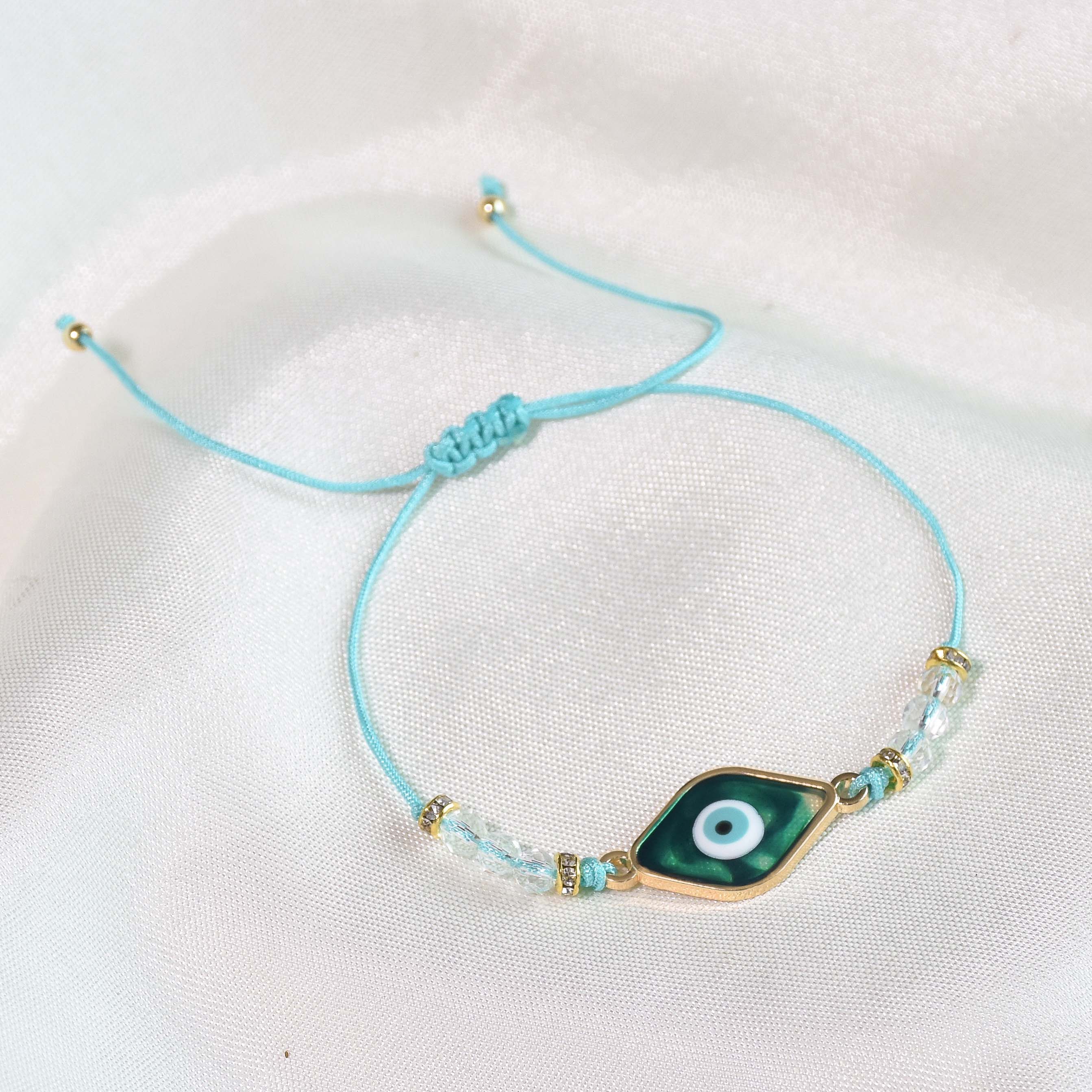 Evil Eye Rakhi Bracelets Set of 6