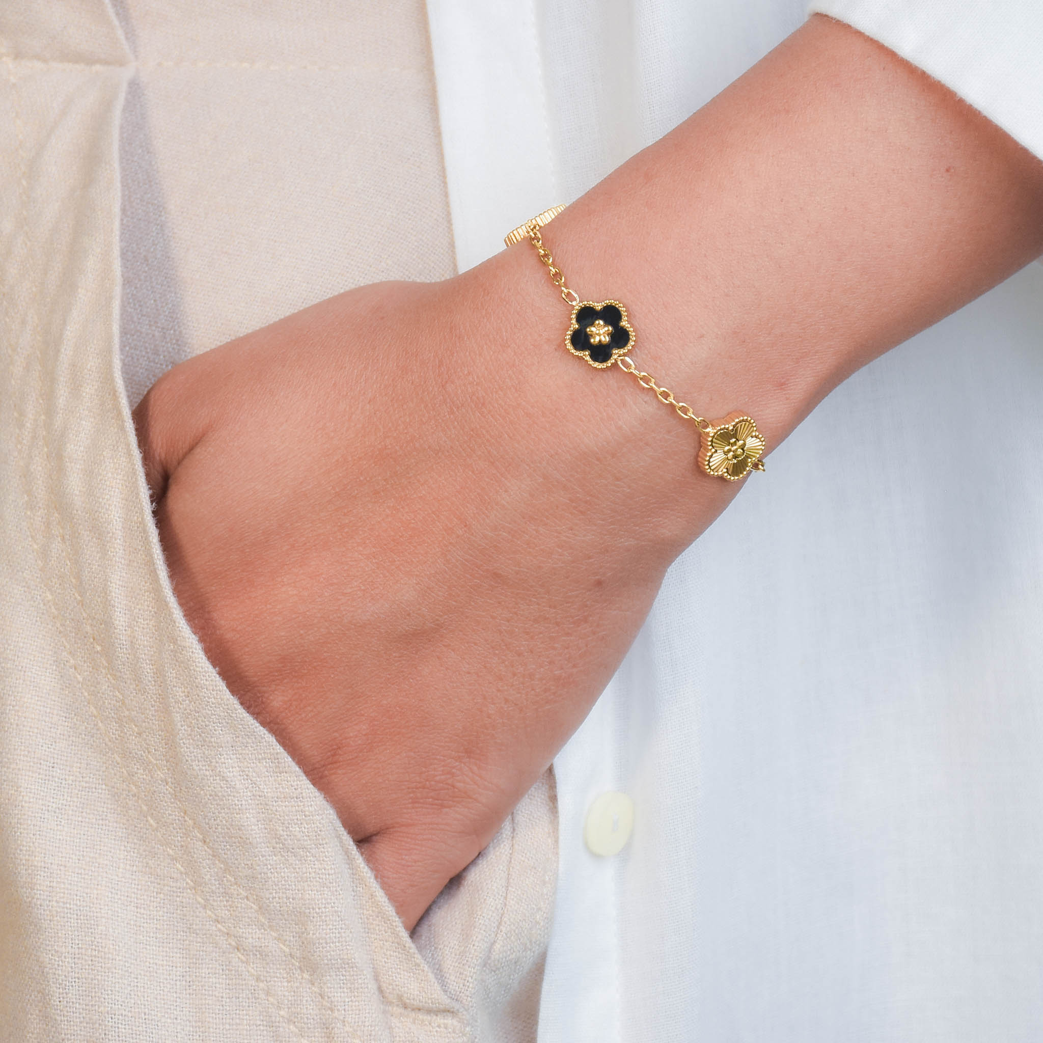 Gilded Flora Bracelet