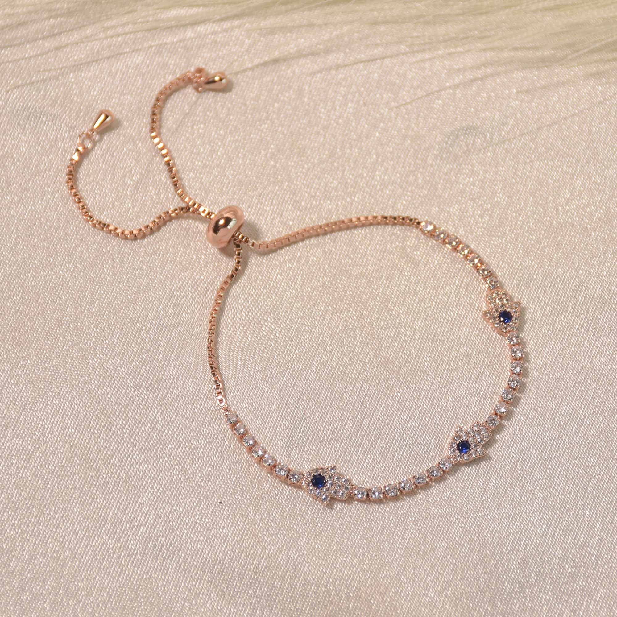 Triple Hamsa Bracelet
