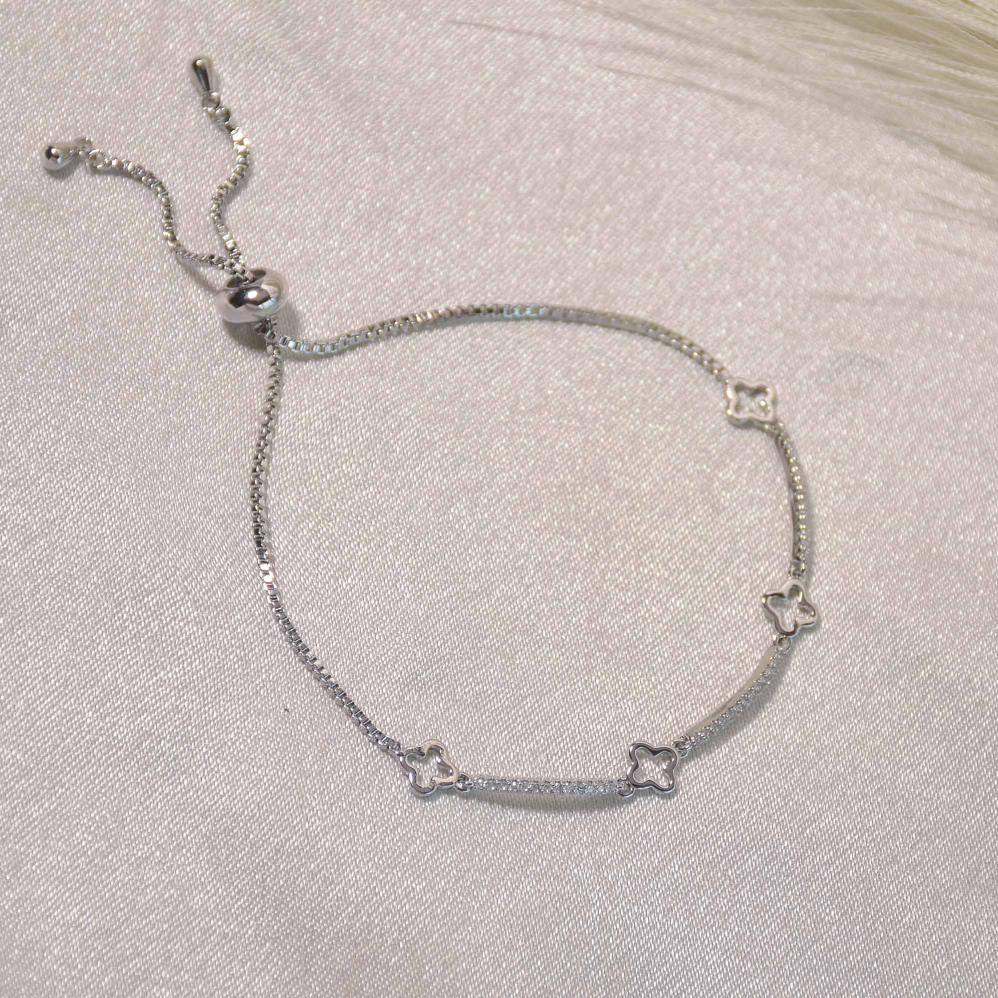 Triple Flower Bracelet