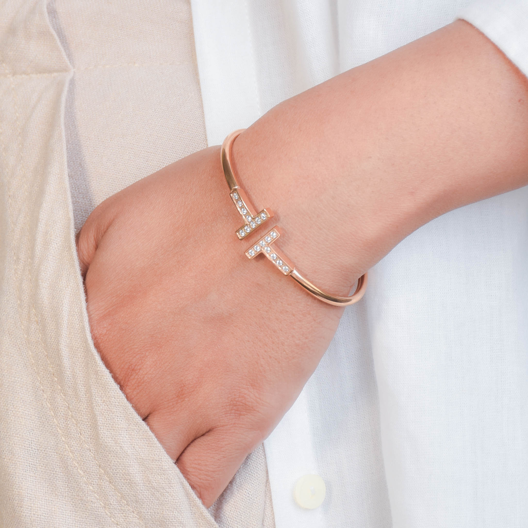 Linear Cuff Bangle