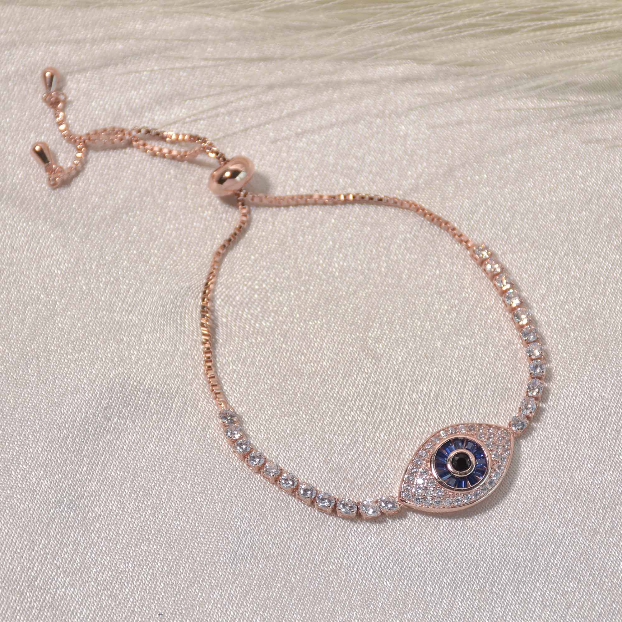Evil Eye Tennis Bracelet