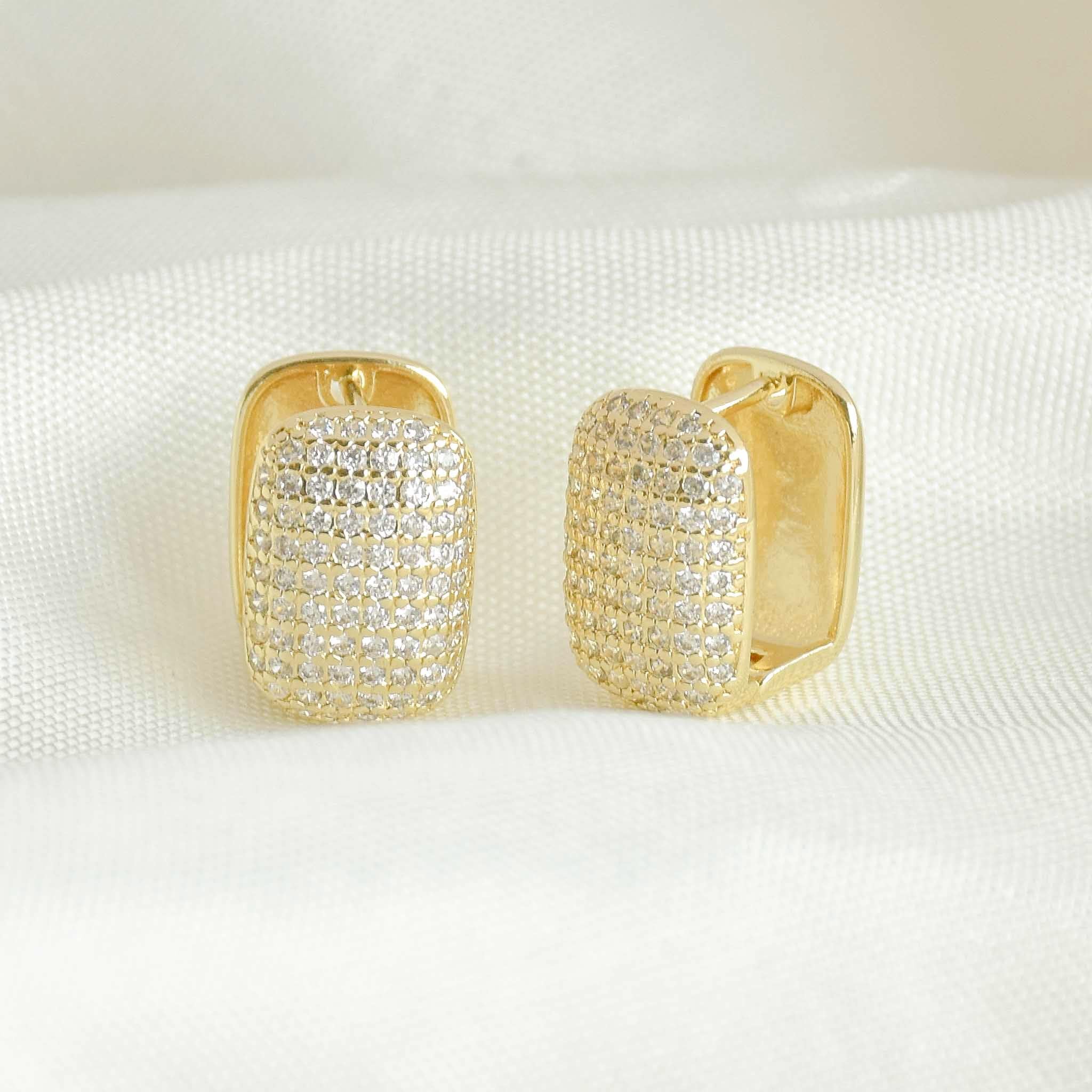 Timeless Diamond Bar Studs