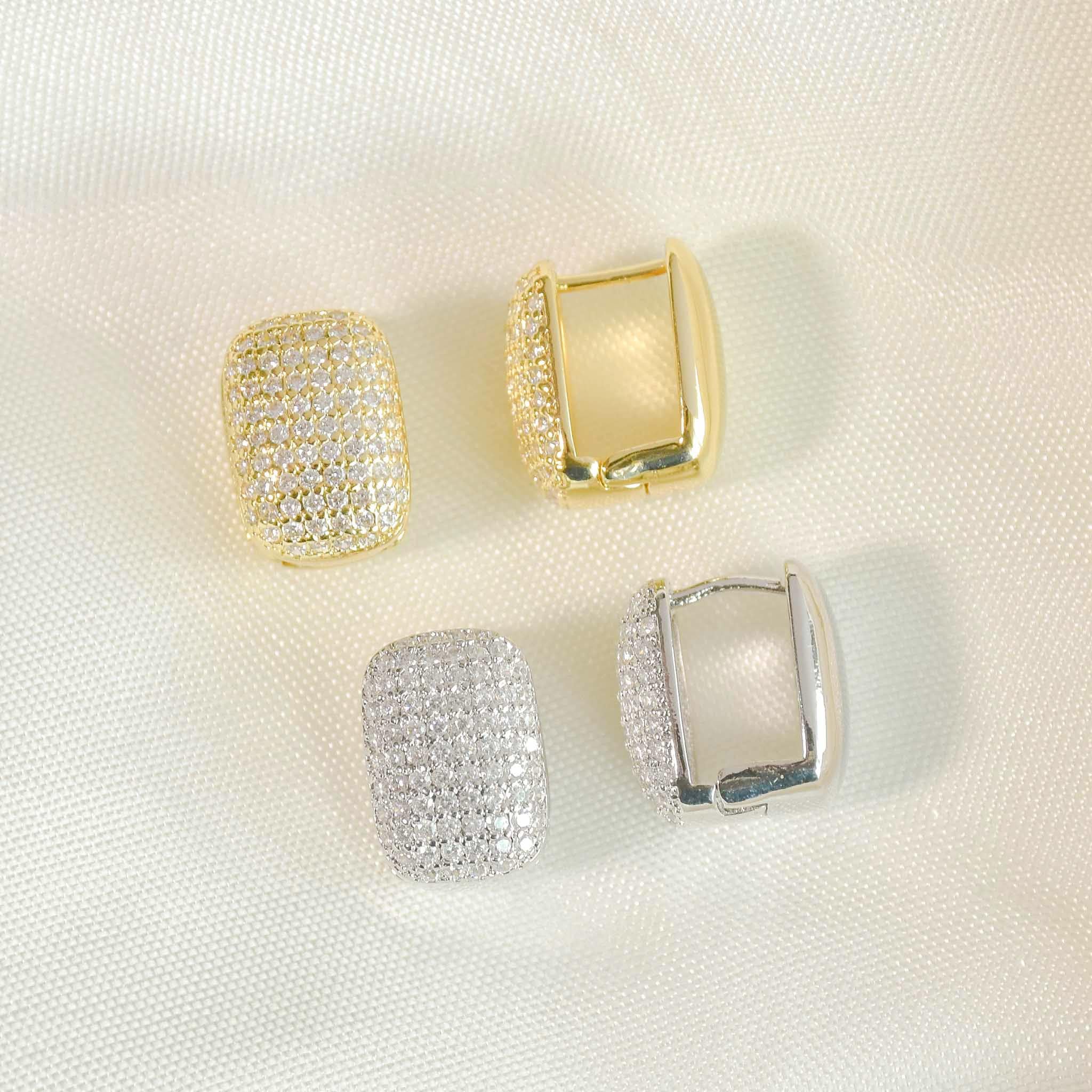 Timeless Diamond Bar Studs