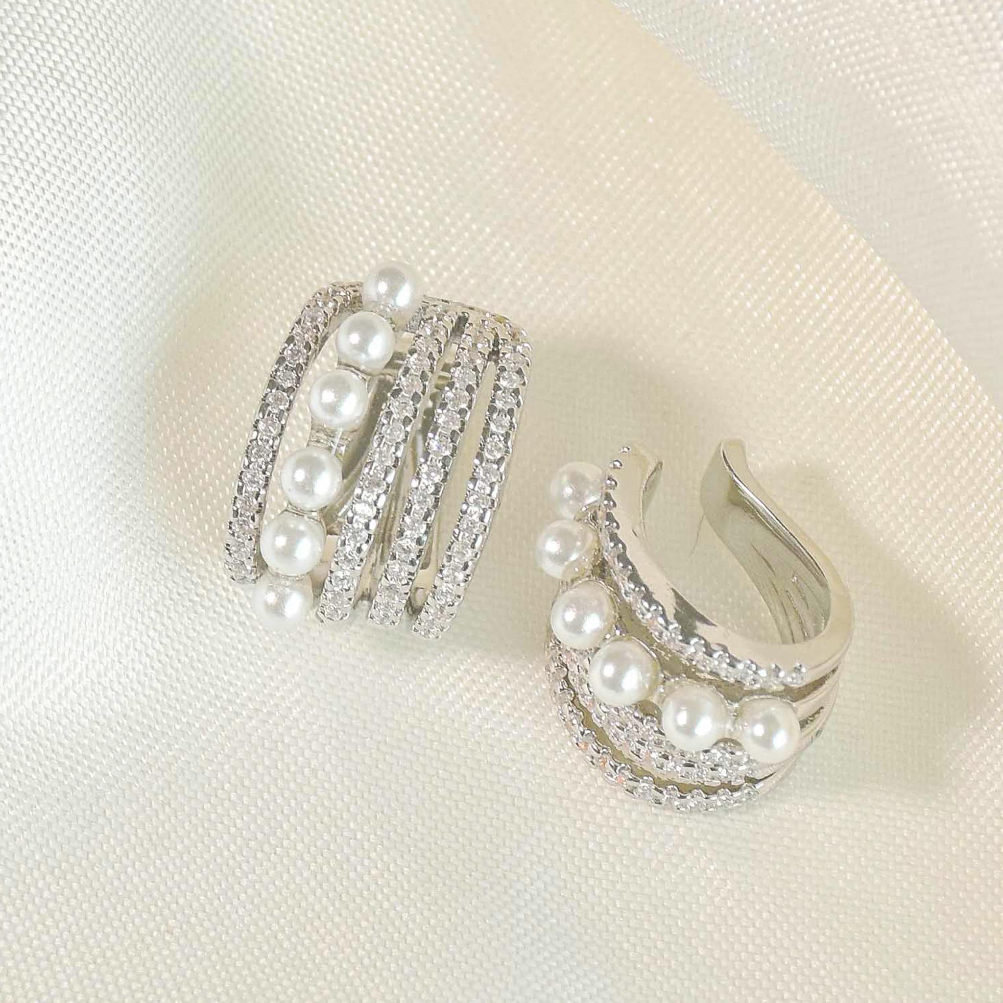 Pearl Embrace Ear Cuffs