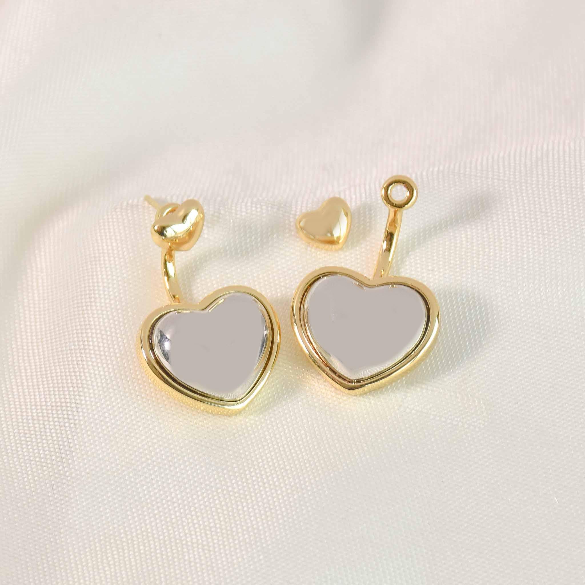 Dreamy Heart Drop Earring