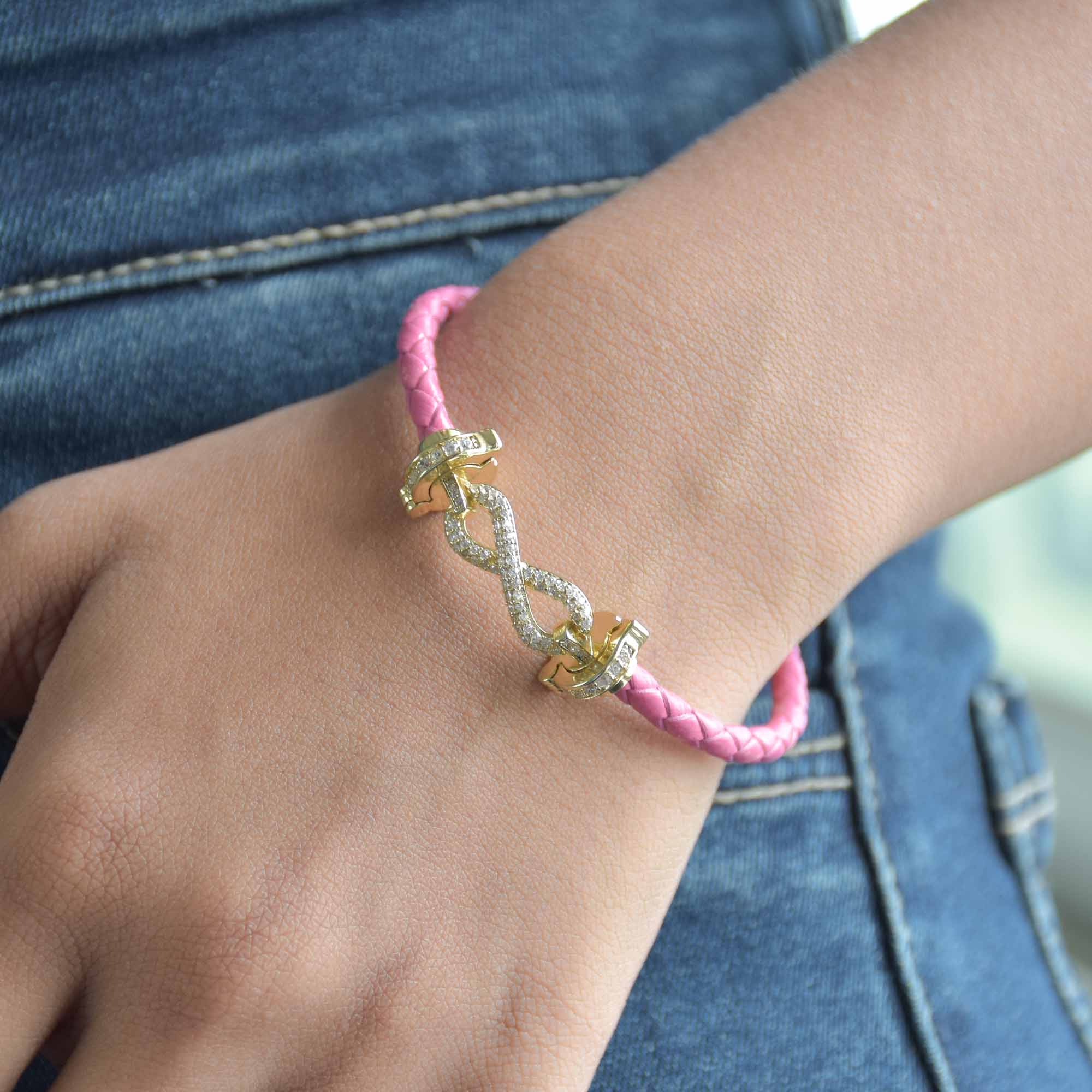 Braided Infinity Bracelet