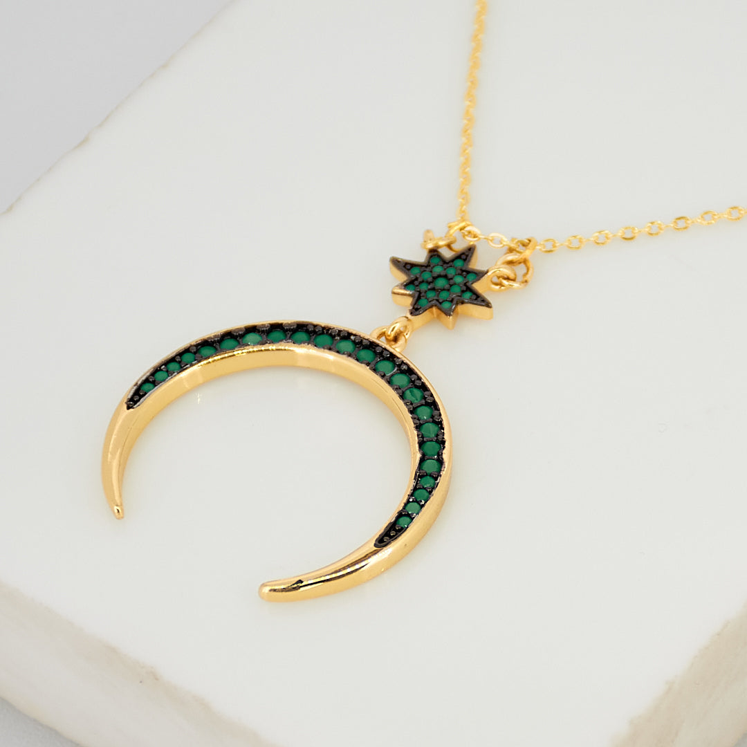 Star Horseshoe Necklace