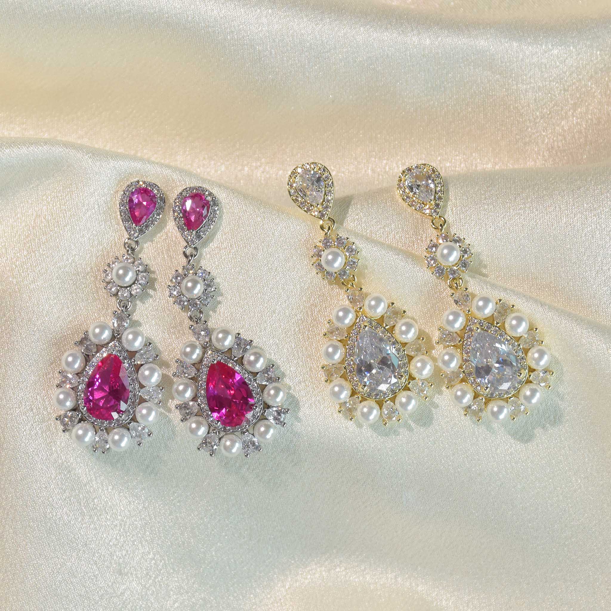 Aurora Glow Drops Earrings