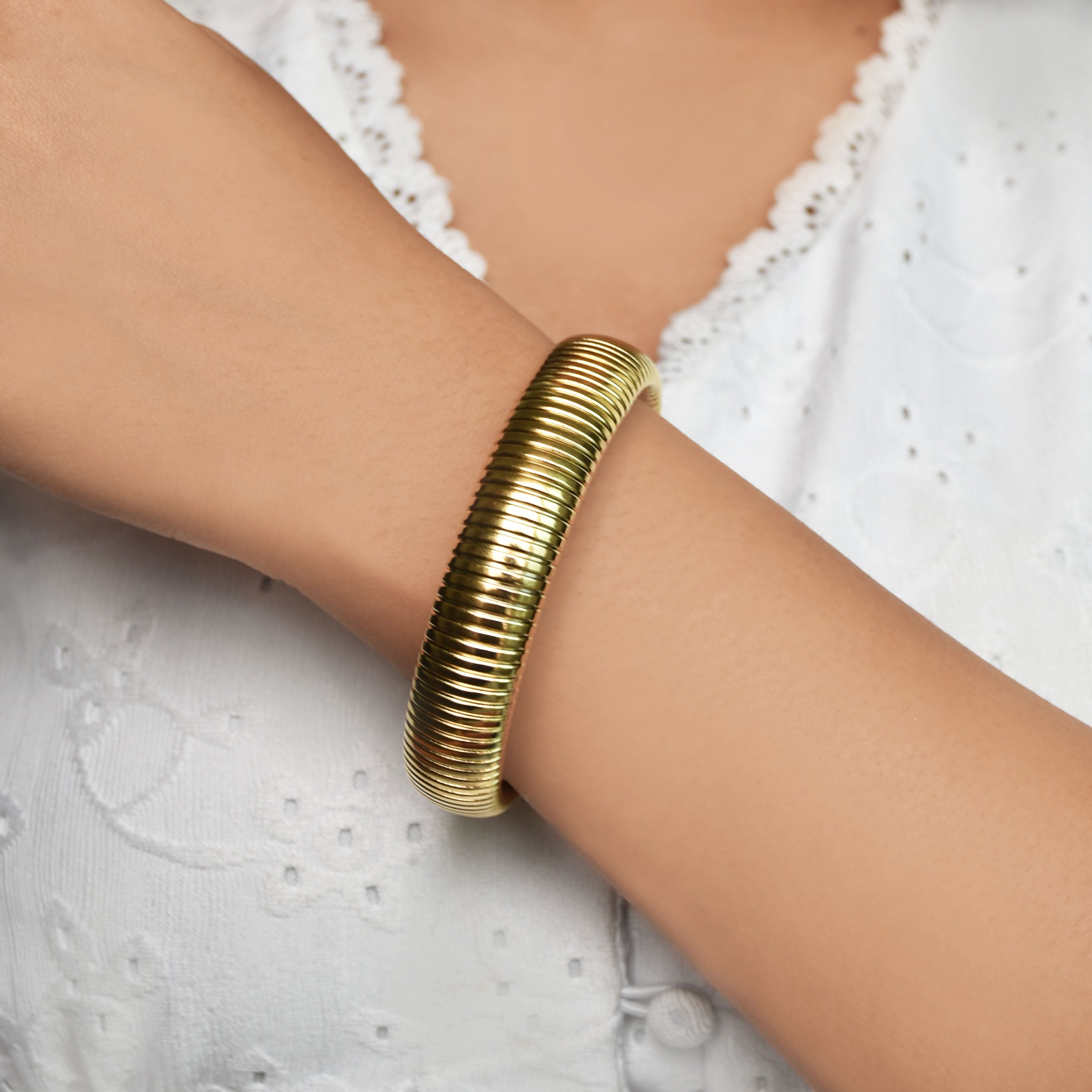 Chunky Thick Single Bangle